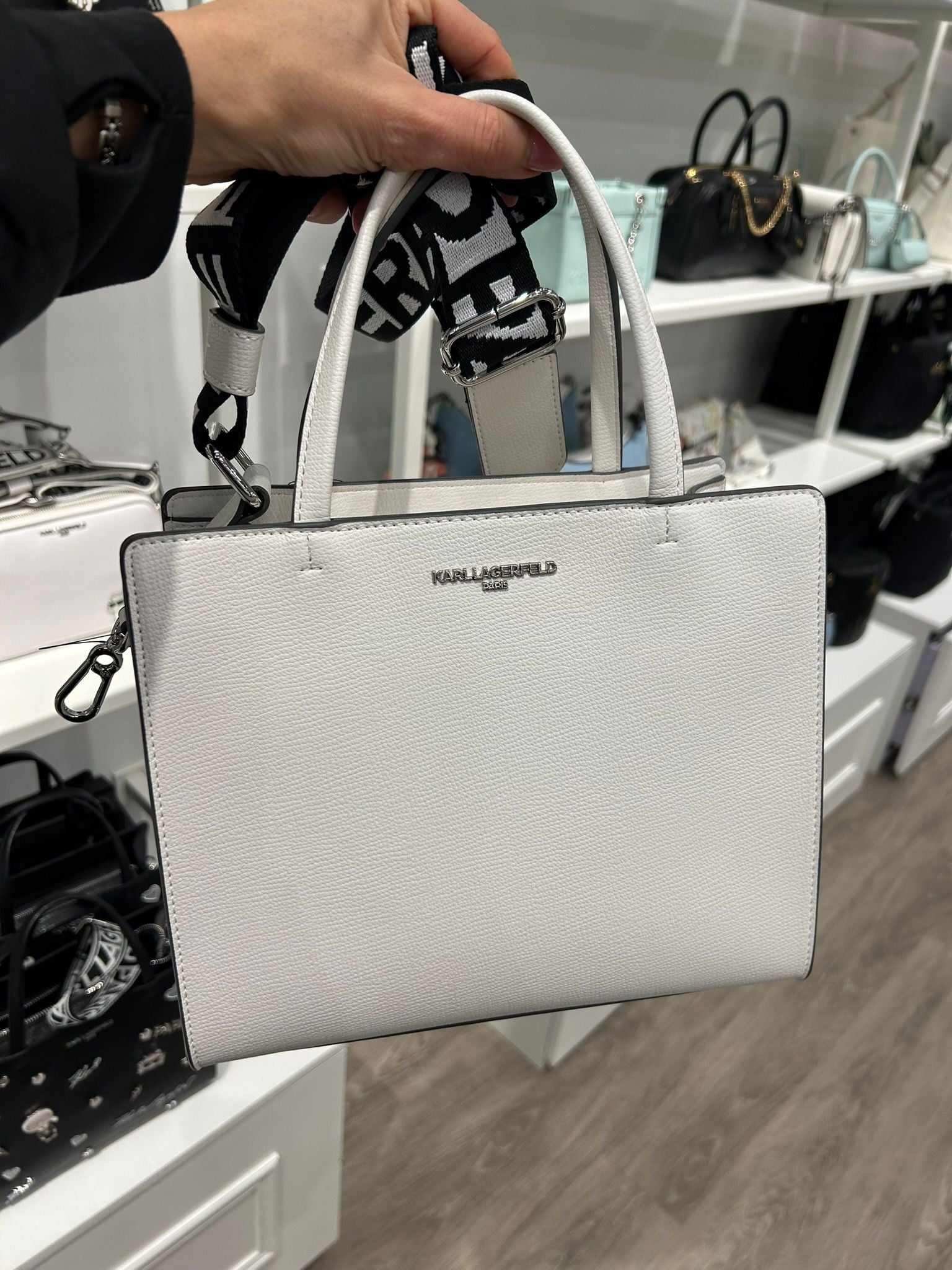 MAYBELLE SATCHEL-White