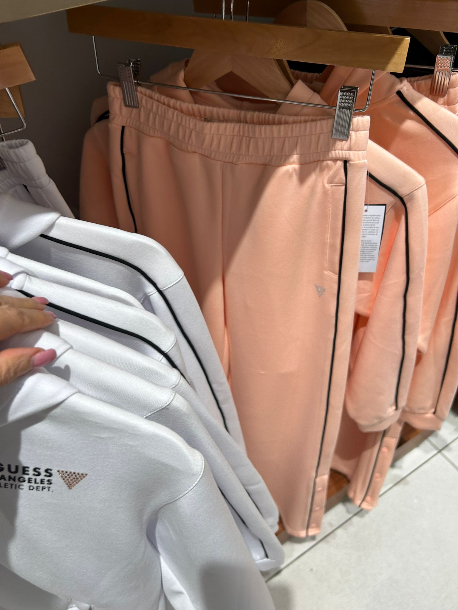 Guess Kids' Track Pants-Pink