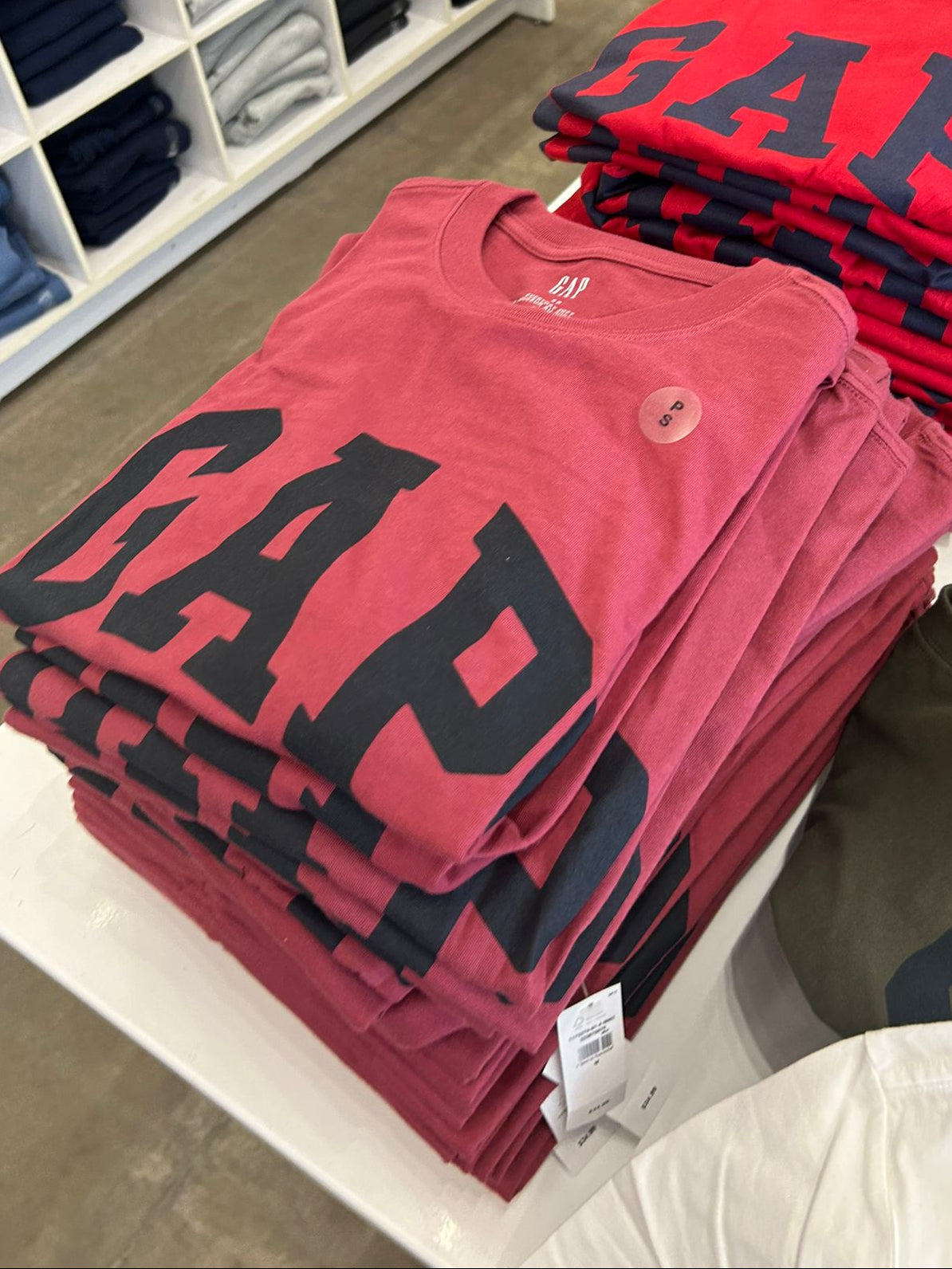 Everyday Soft Gap Logo T-Shirt-Red Clay