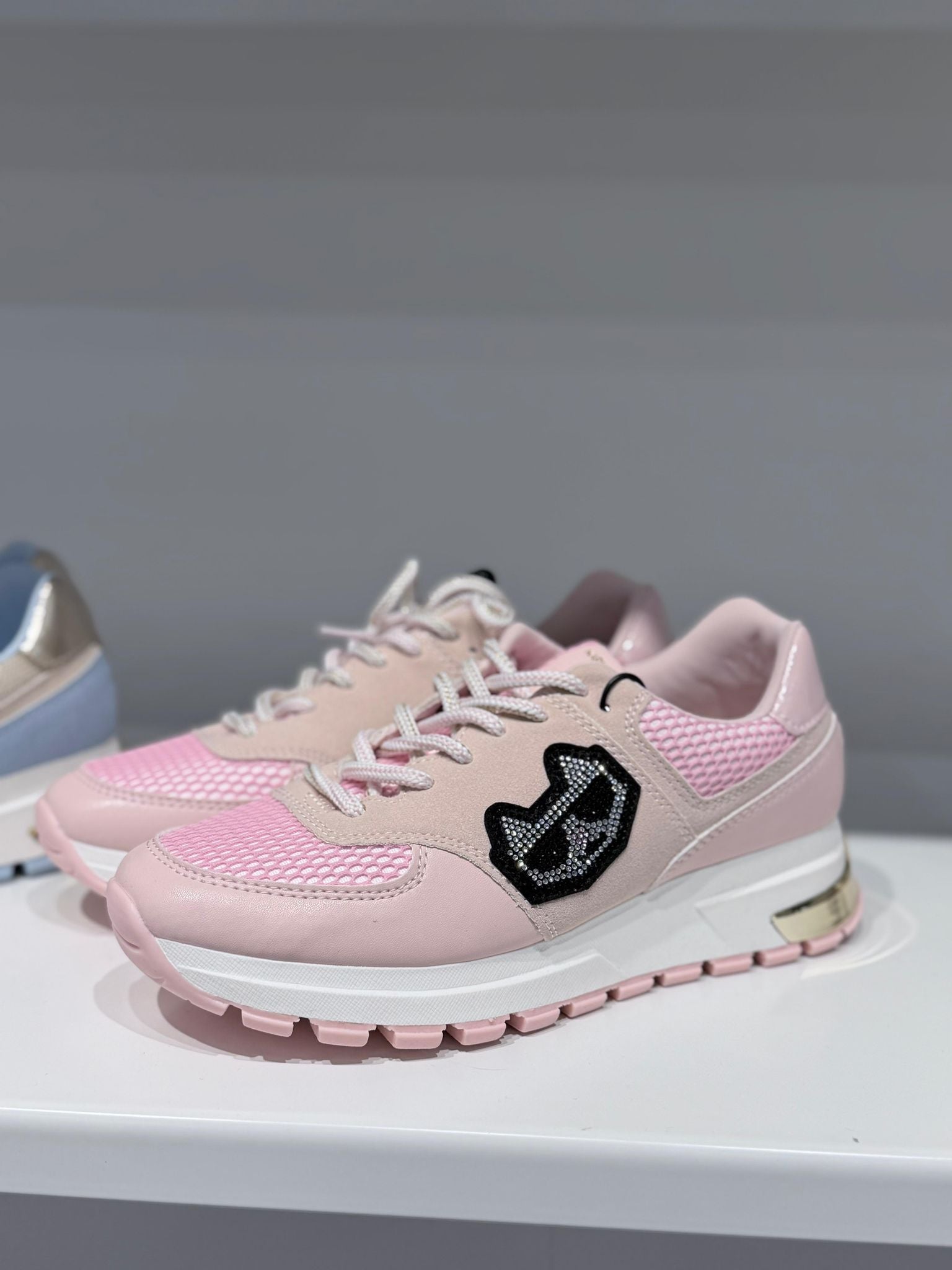 KARL MAYU LACE UP SNEAKER-pink