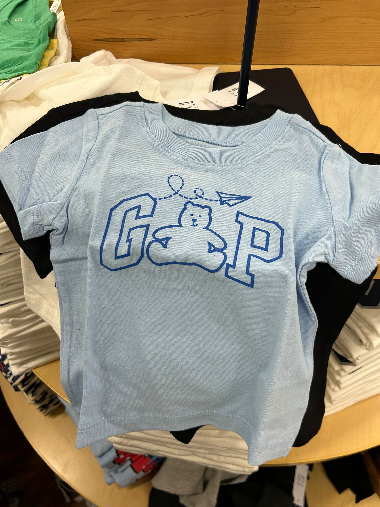 Gap Kids Graphic T-Shirt- Cerulean blue