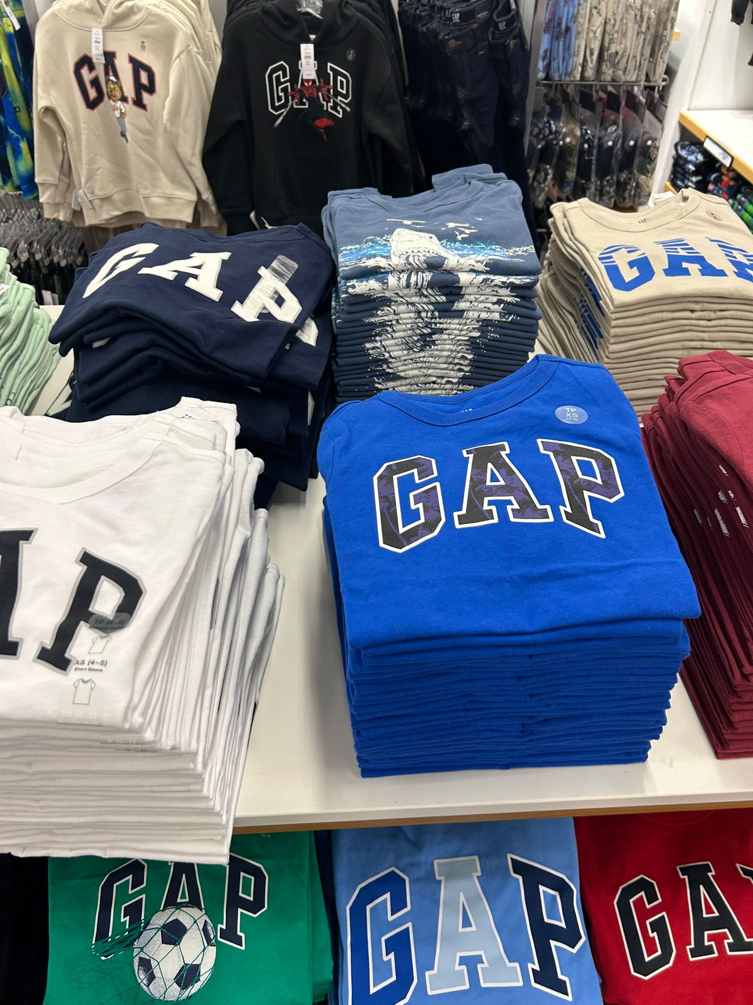 Kids Gap Logo T-Shirt-Blue