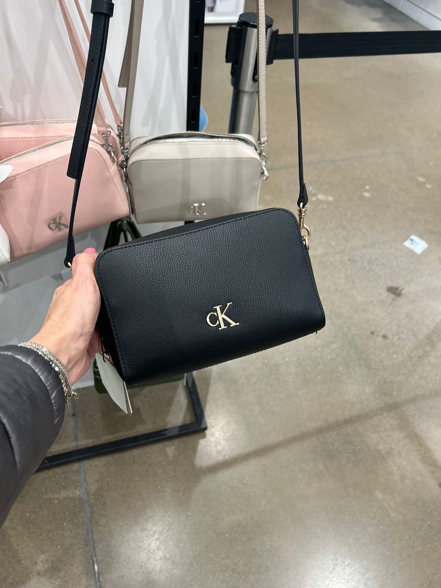 Calvin Klein Crossbody Camera Bag-Black