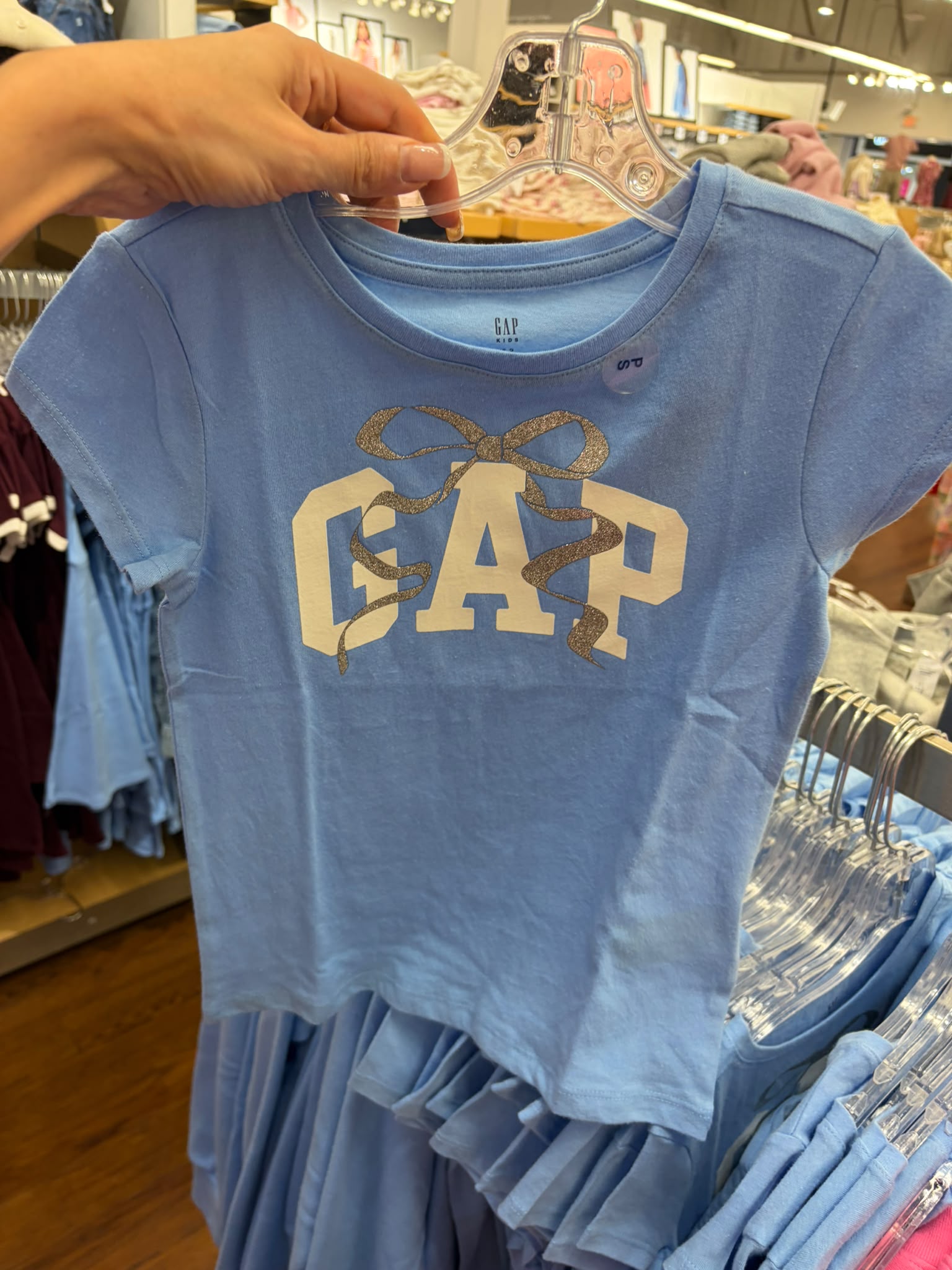 GapKids Girls'  Graphic T-Shirt-Cool Blue
