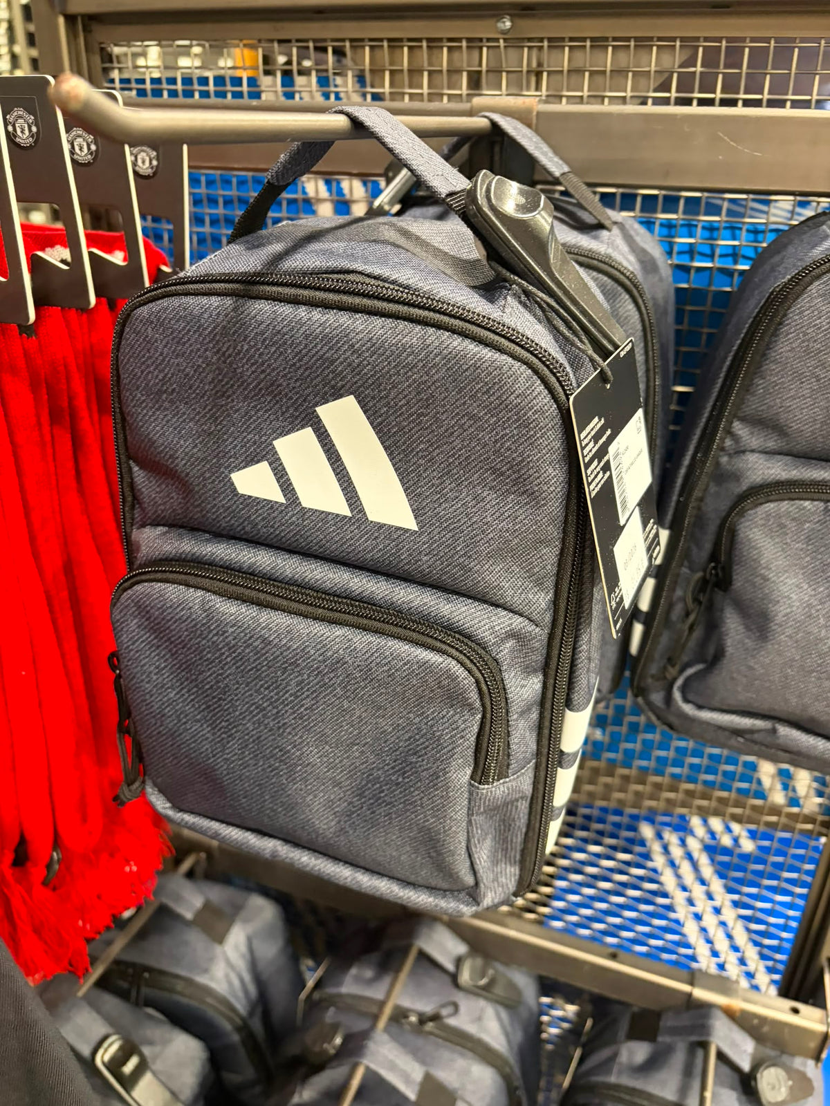 Adidas Santiago 4 Lunch Bag-Bold Onix / Black / White
