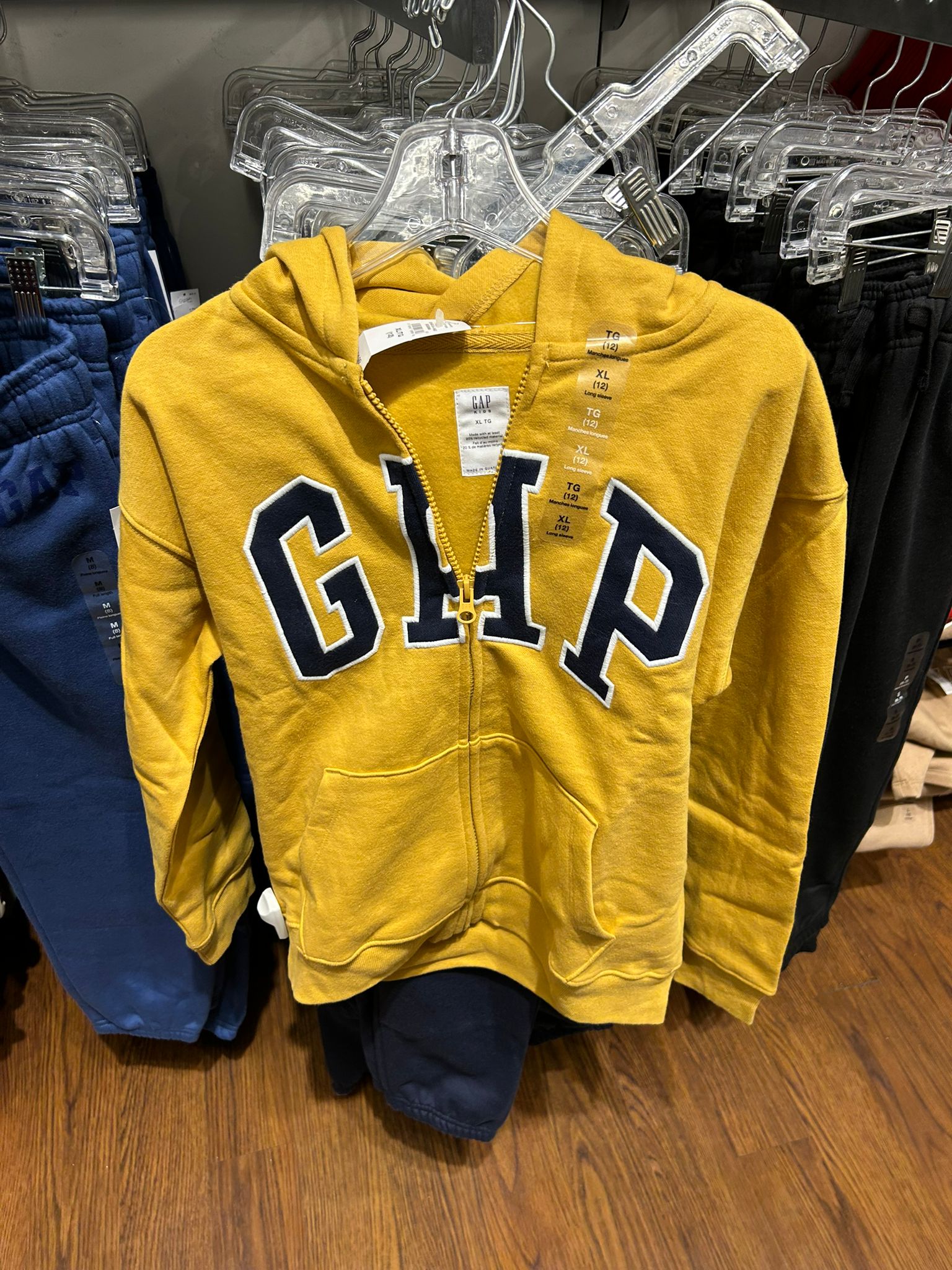 GapBoys Relaxed Gap Logo Zip Hoodie Honey Im Home