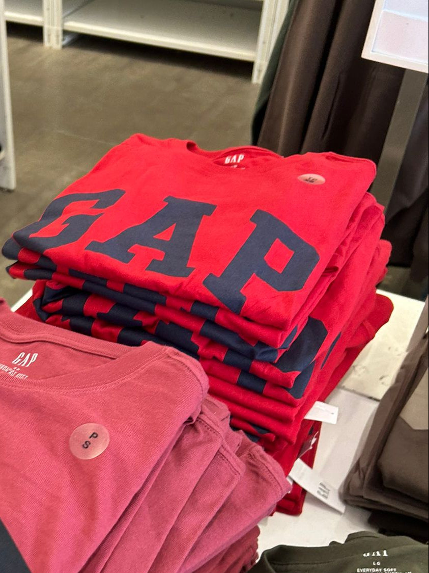 Everyday Soft Gap Logo T-Shirt-Red Apple
