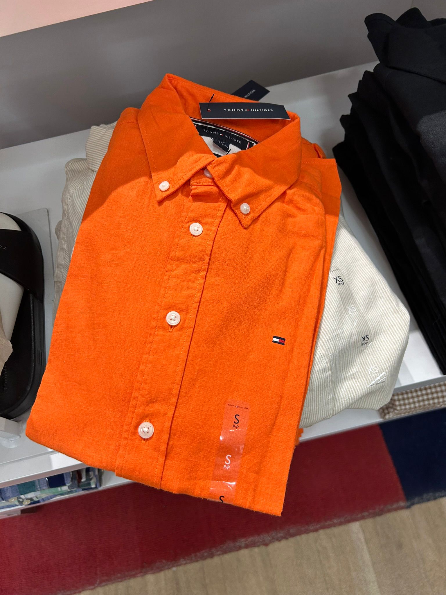 Regular Fit Linen-Blend Shirt-Paradise Lily