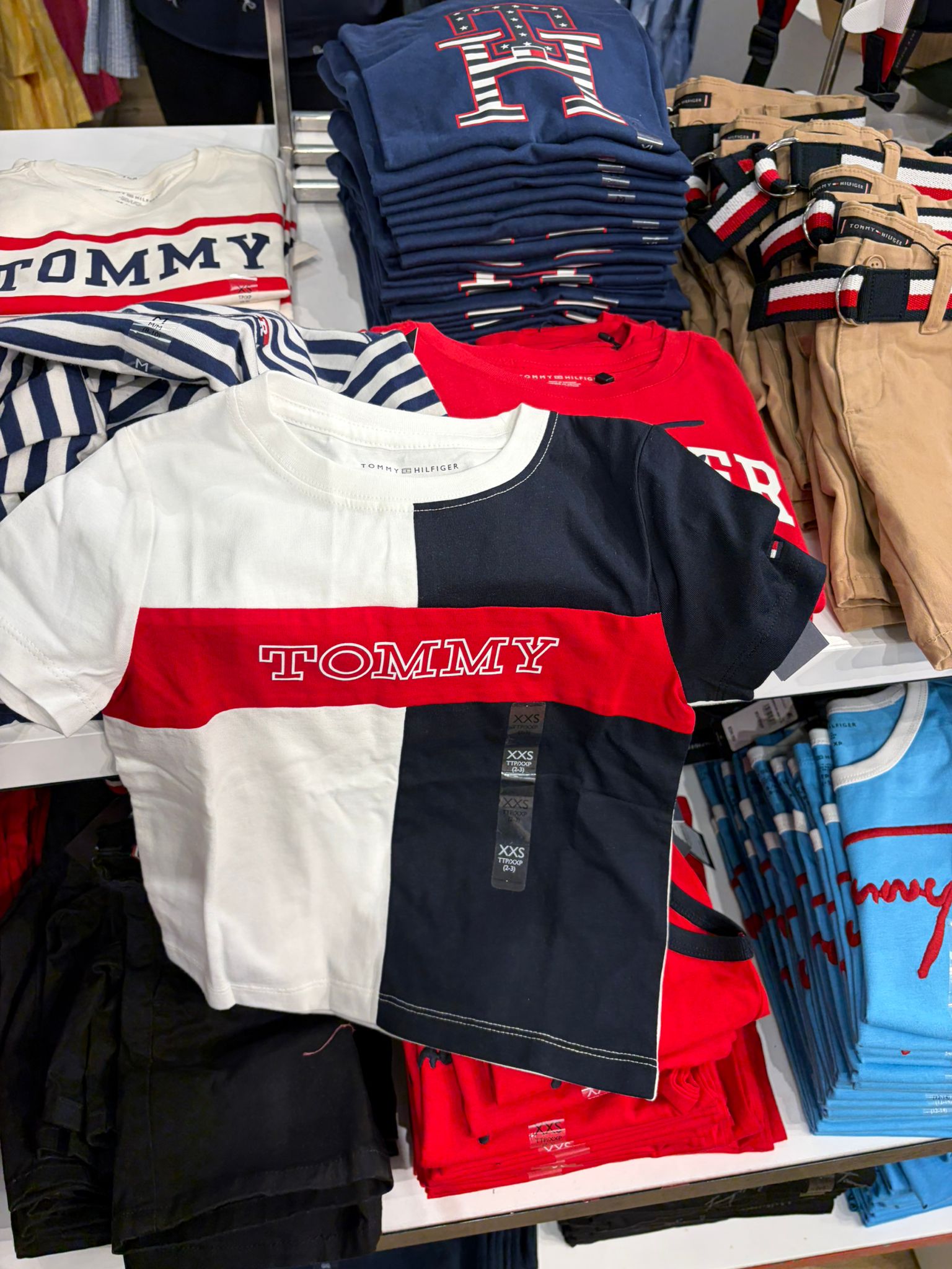 Tommy Kids' Colorblock Tommy Logo T-Shirt-