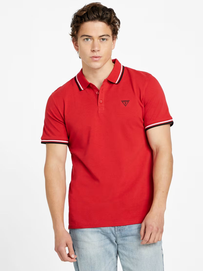 GUESS MEN Allen Polo/ RED