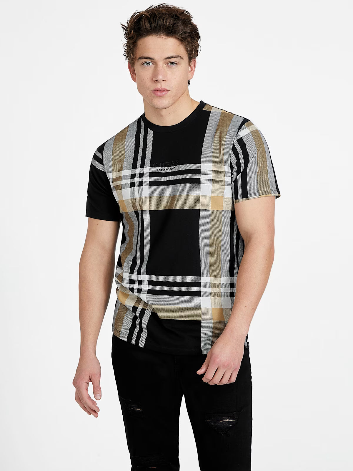 Guess Mens' Eco Voltz Tee / BLACK