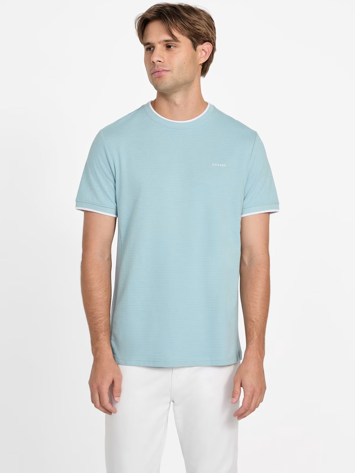 Guess Mens' Eco Koa Tee / BLUE