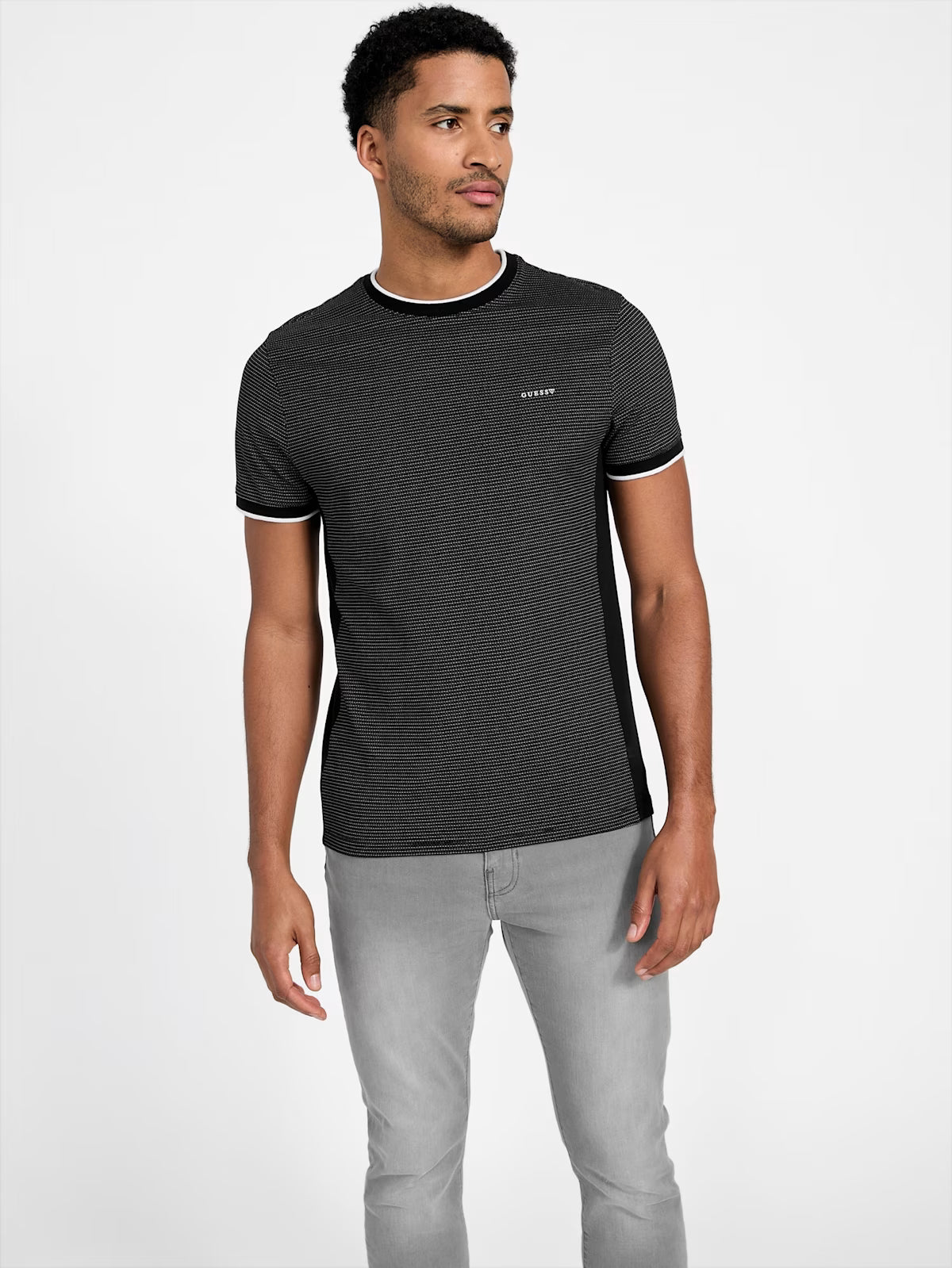 Guess Mens' Eco Koa Tee / BLACK