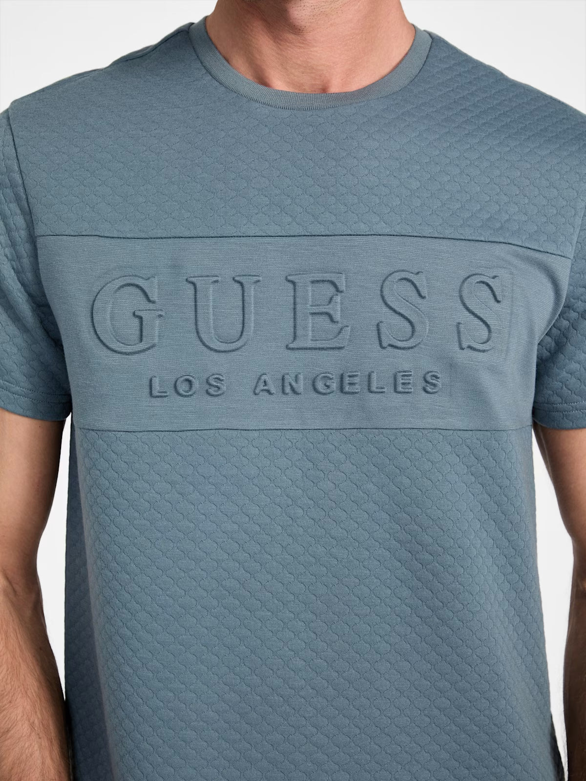 GUESS MENS' Trevor Logo Tee