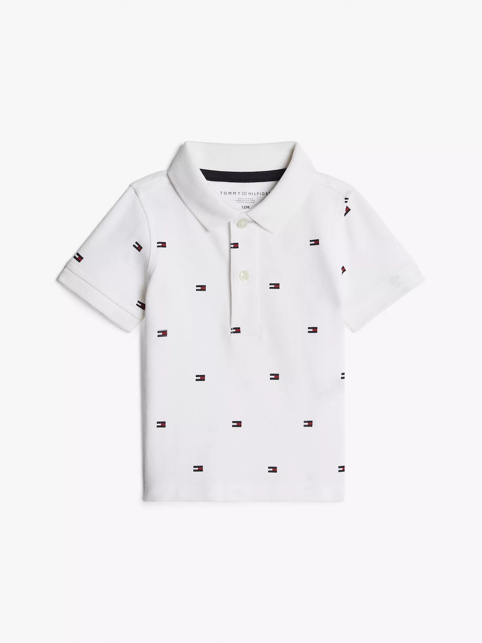 Tommy hilfiger Baby  boys  Allover Flag Print Polo