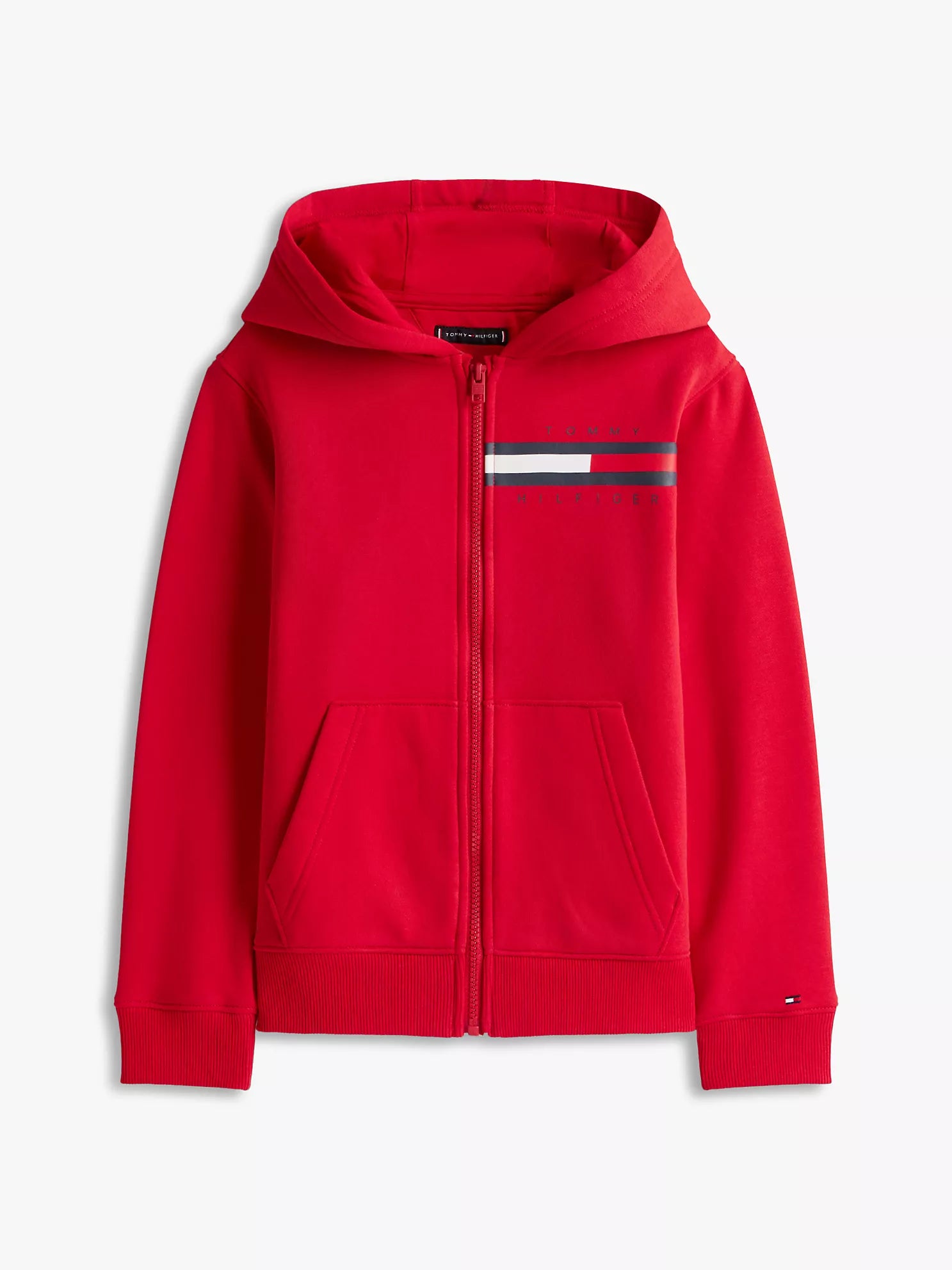 Boys Tommy Logo Zip Hoodie