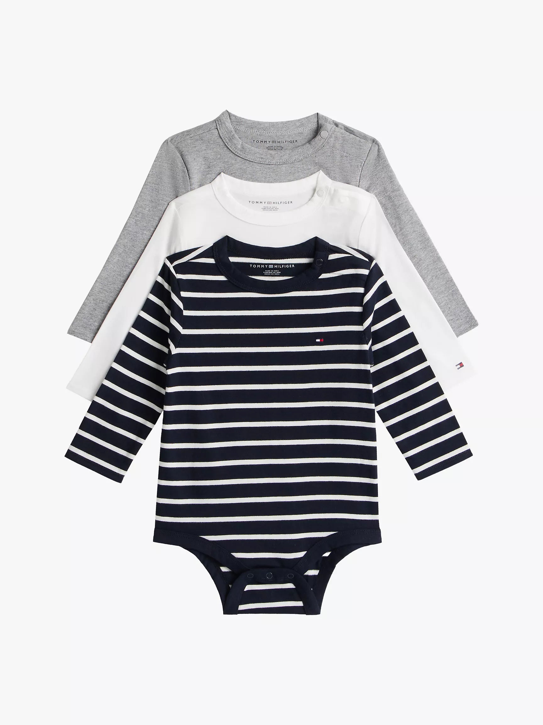 Baby Boys' Tommy  Onesie 3-Pack Gift Set Navy Blue