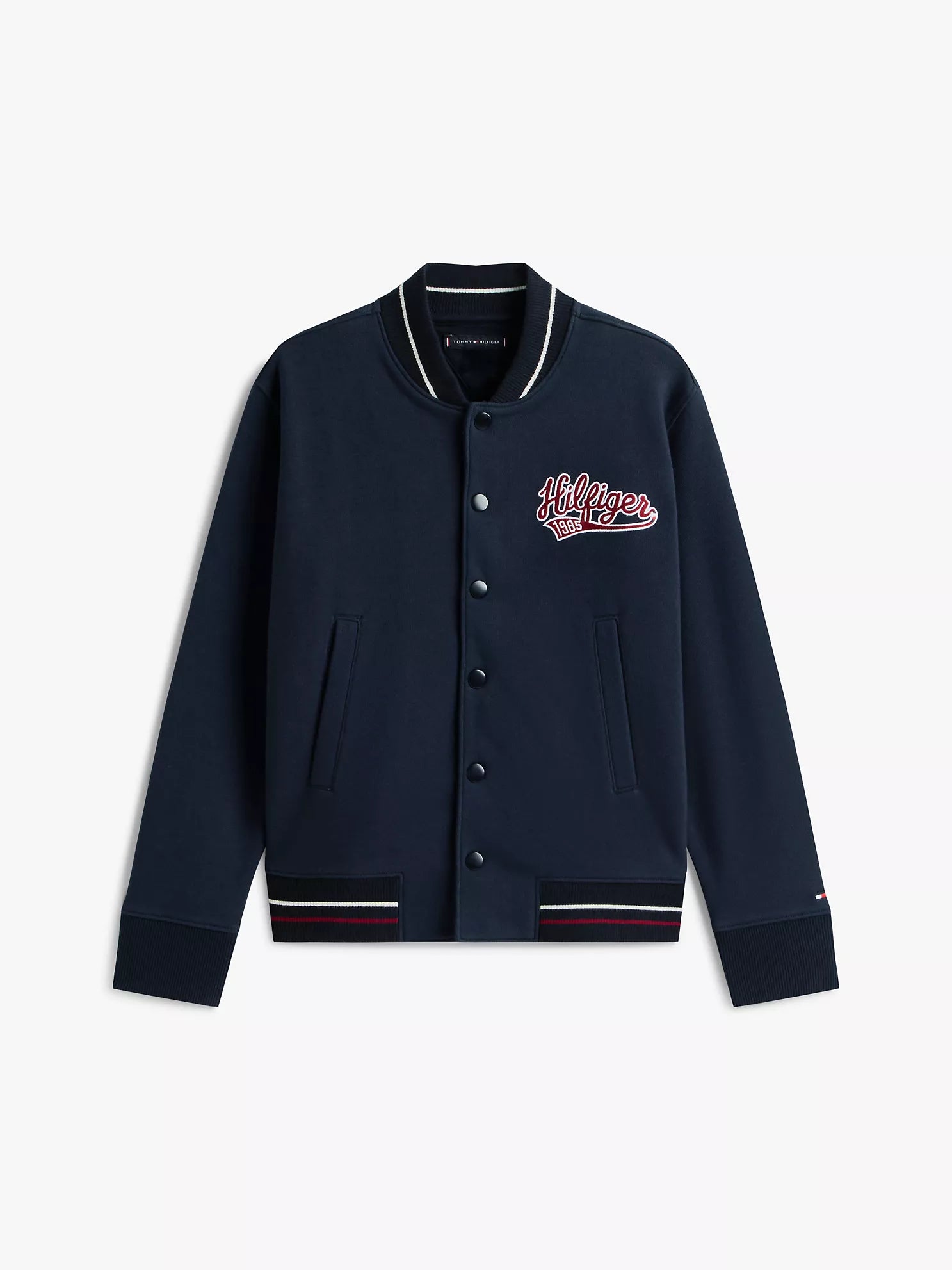 Boys Tommy Varsity Logo Bomber Jacket