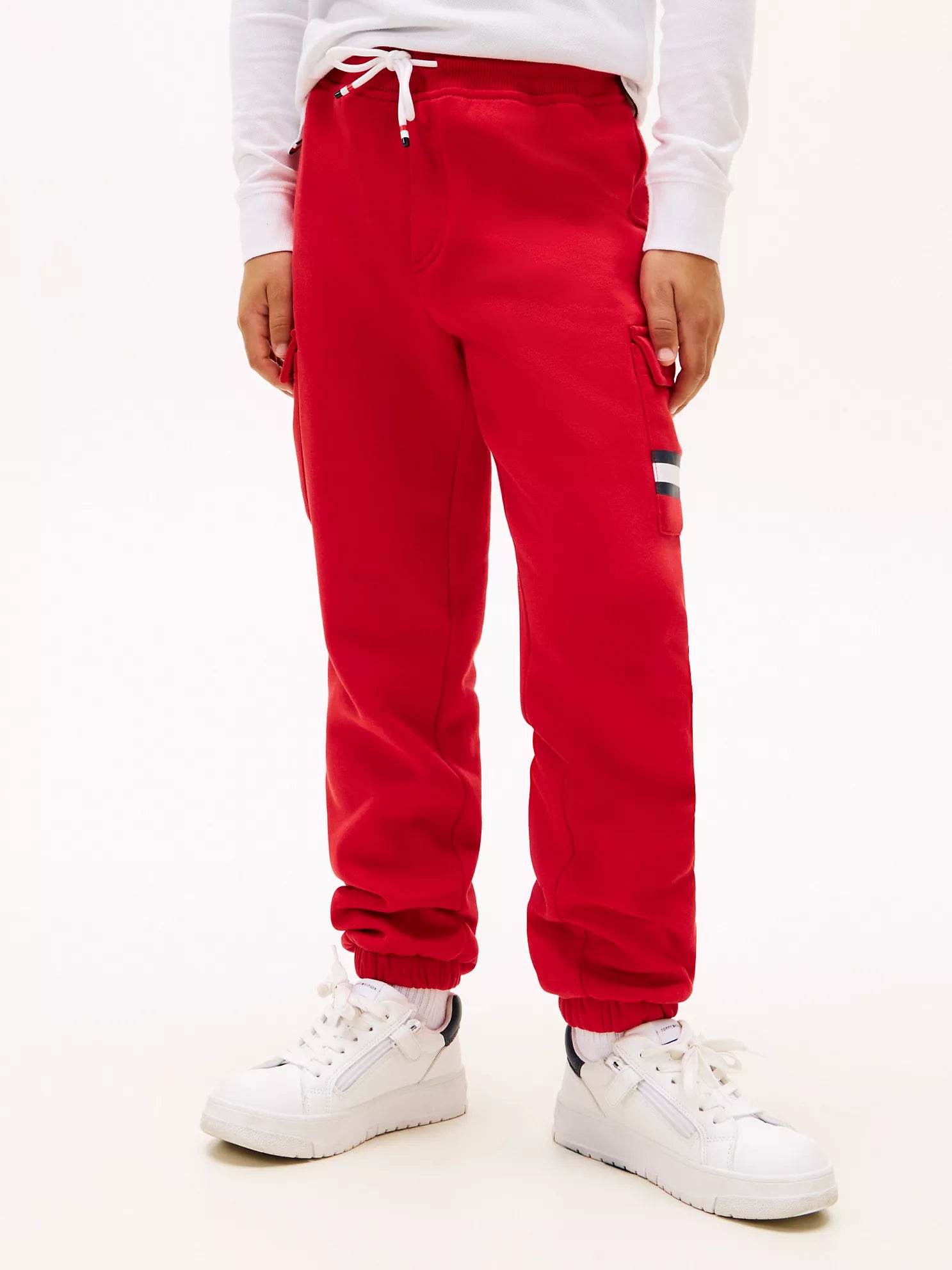 Boys Tommy Fleece Cargo Jogger