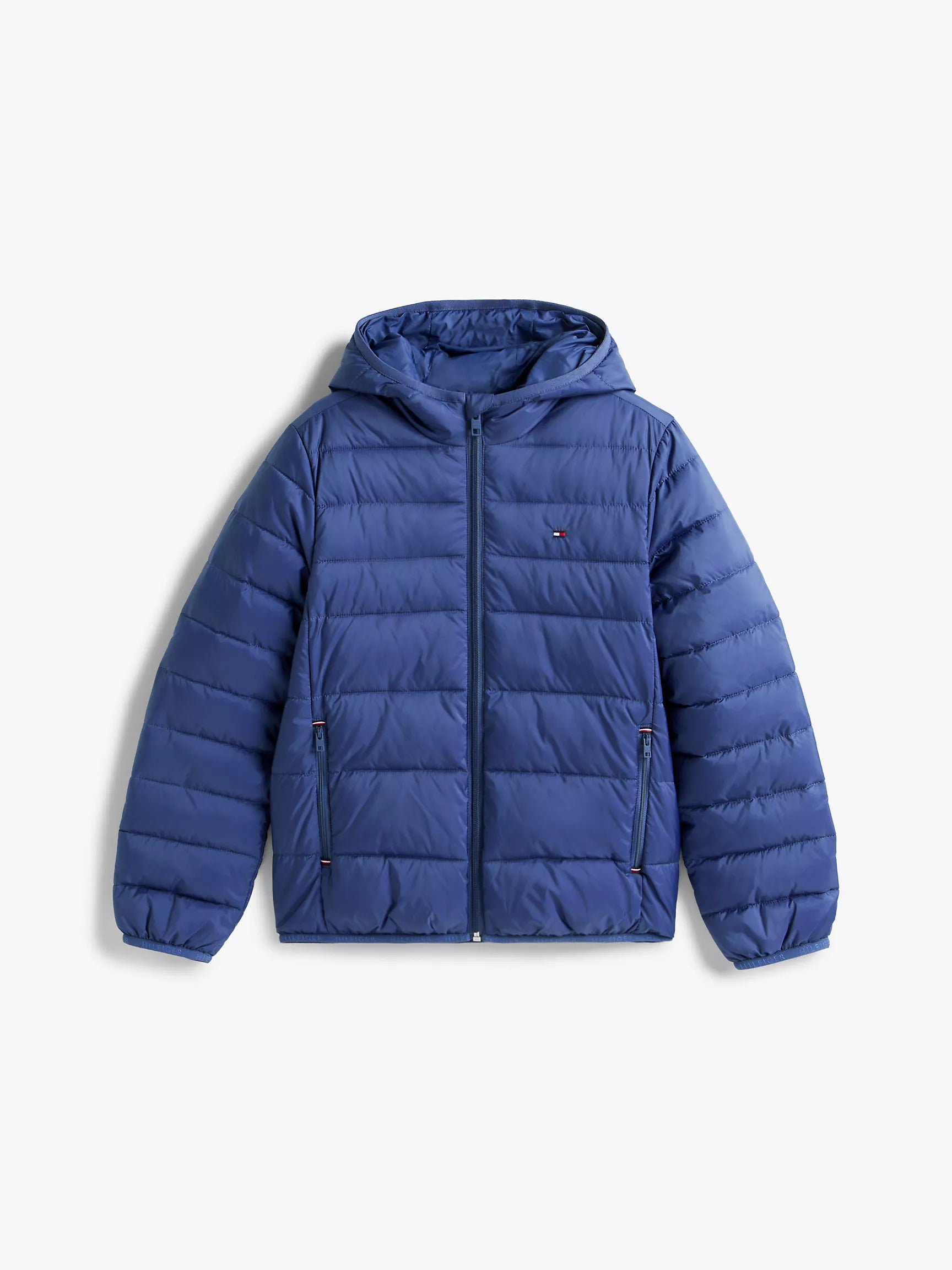 Boys Tommy Water-Resistant Packable Jacket Faded Indigo
