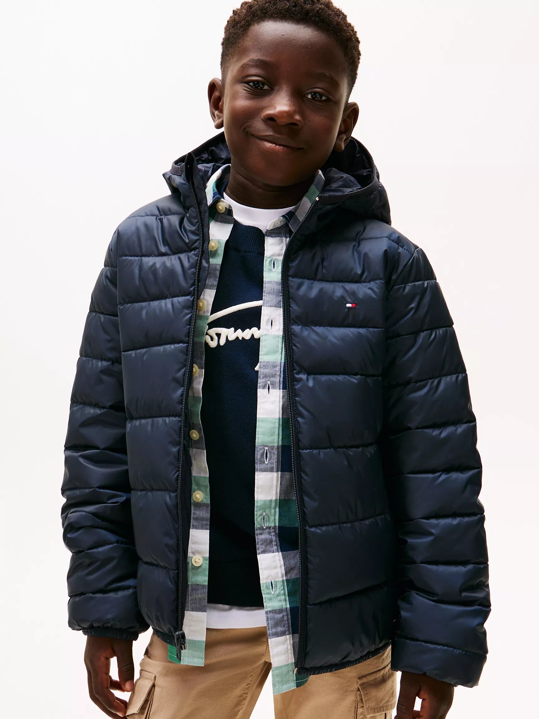 Boys Tommy Water-Resistant Packable Jacket