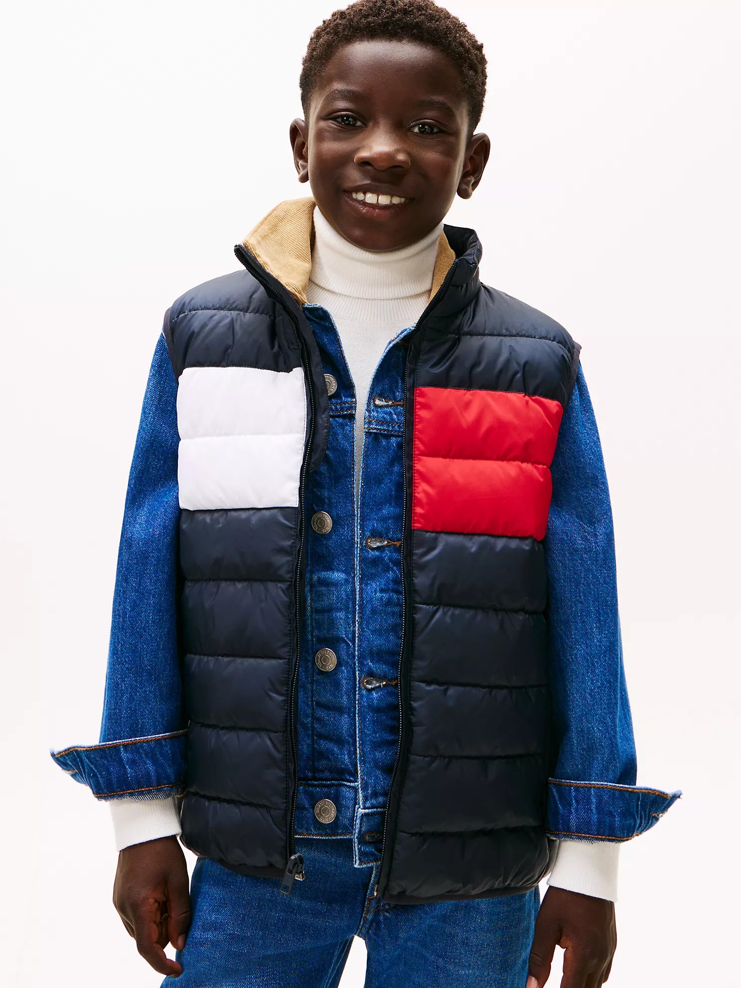 Boys Tommy Quilted Packable Vest