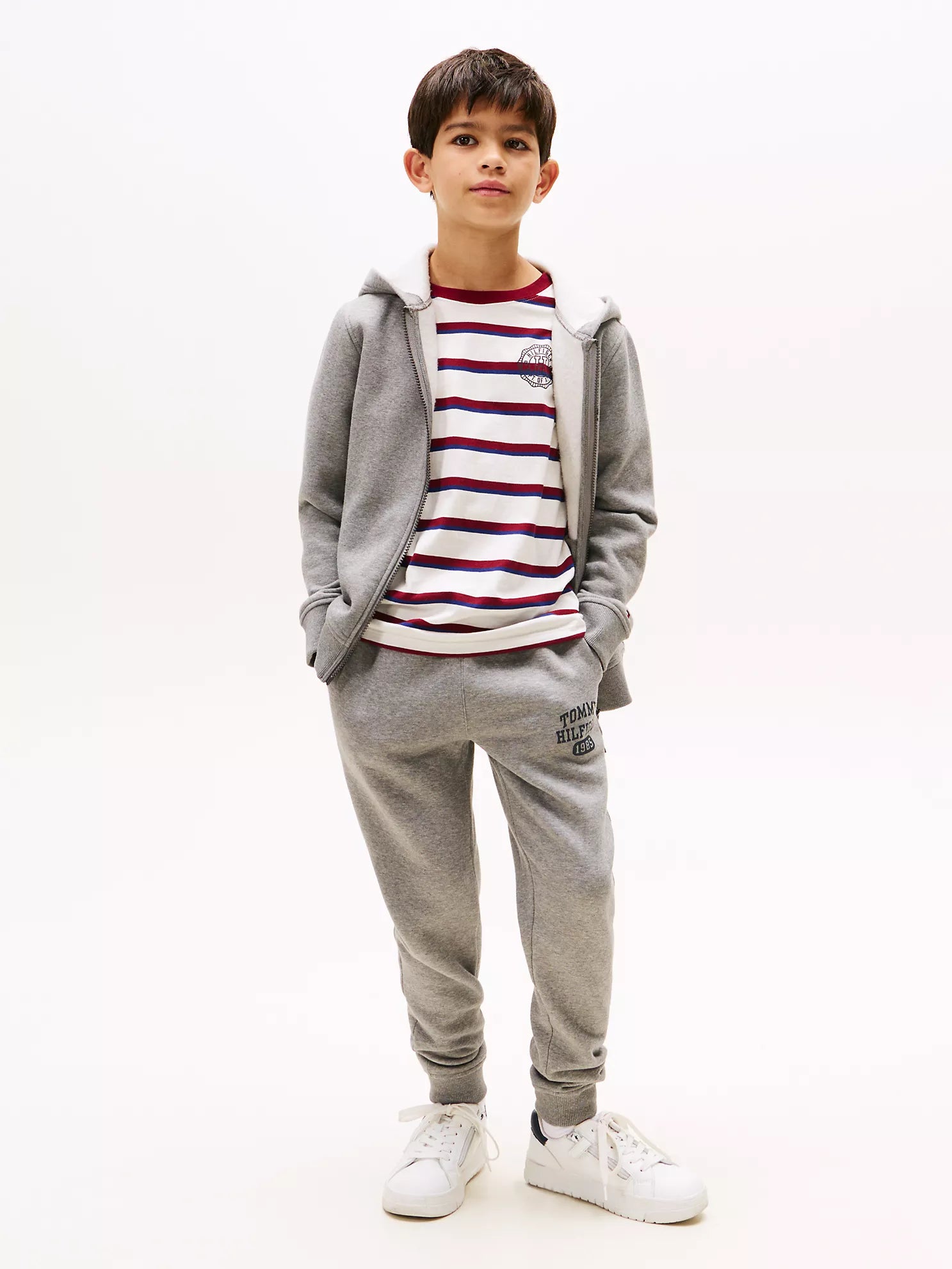 Boys Tommy Logo Fleece Sweatpant