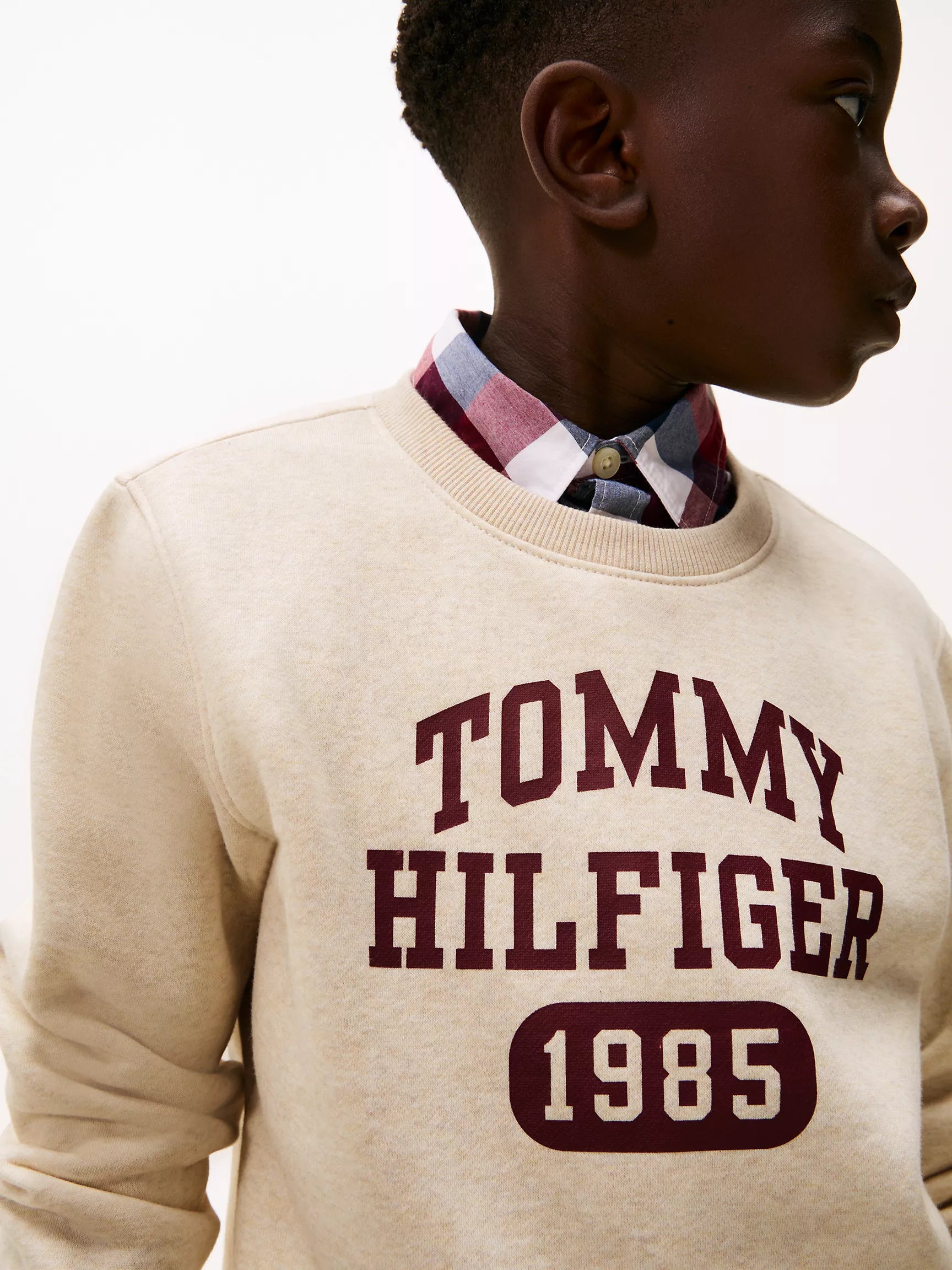 Boys Tommy  Logo Fleece Sweatshirt