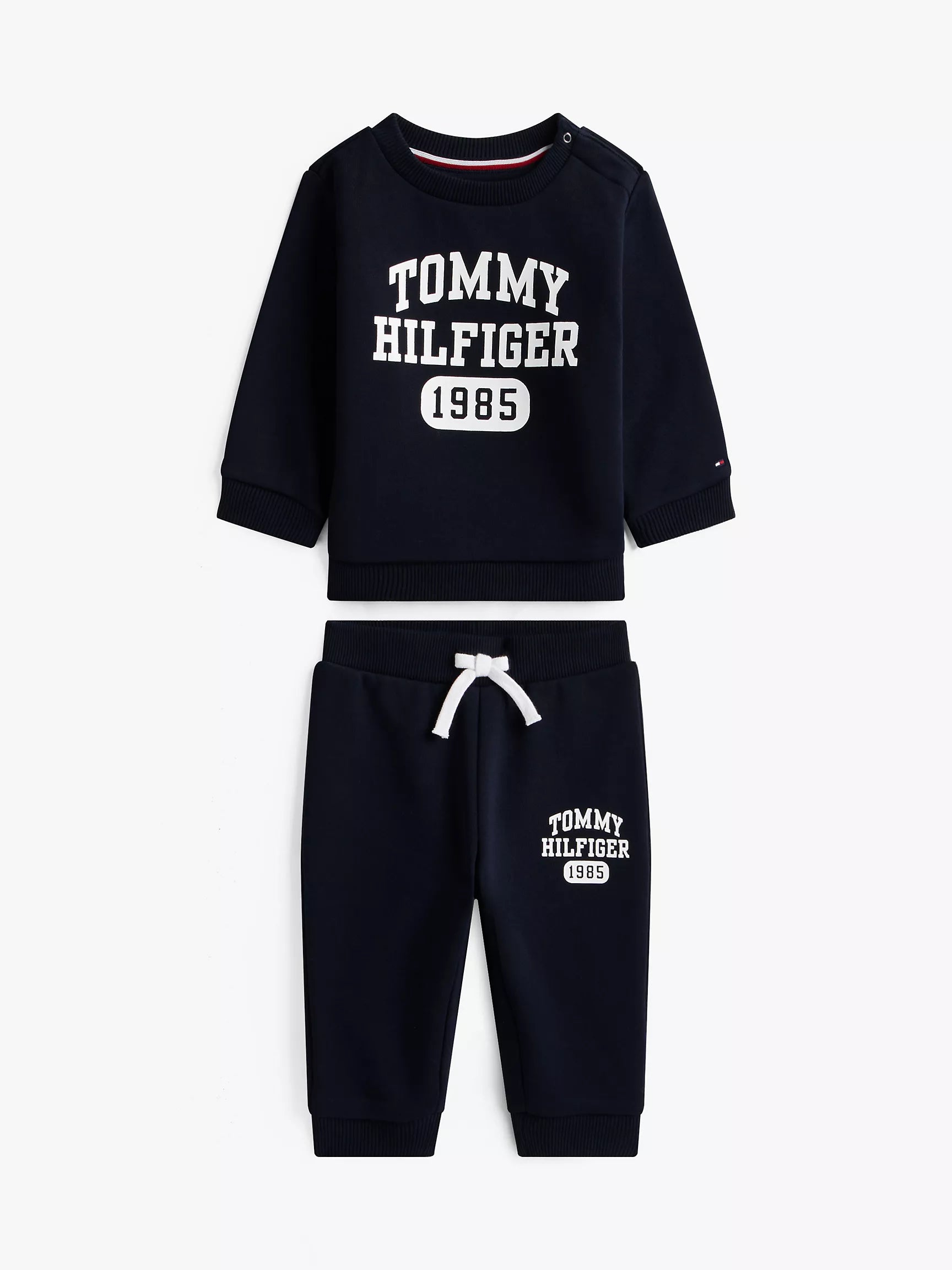 Baby Boys' Tommy Logo Sweatshirt and Pant Set / navy