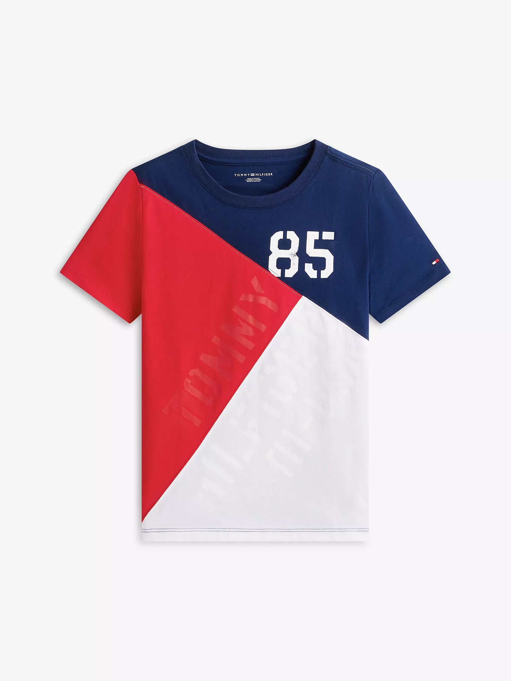 Kids' Tommy 85 Colorblock T-Shirt-Carbon Navy