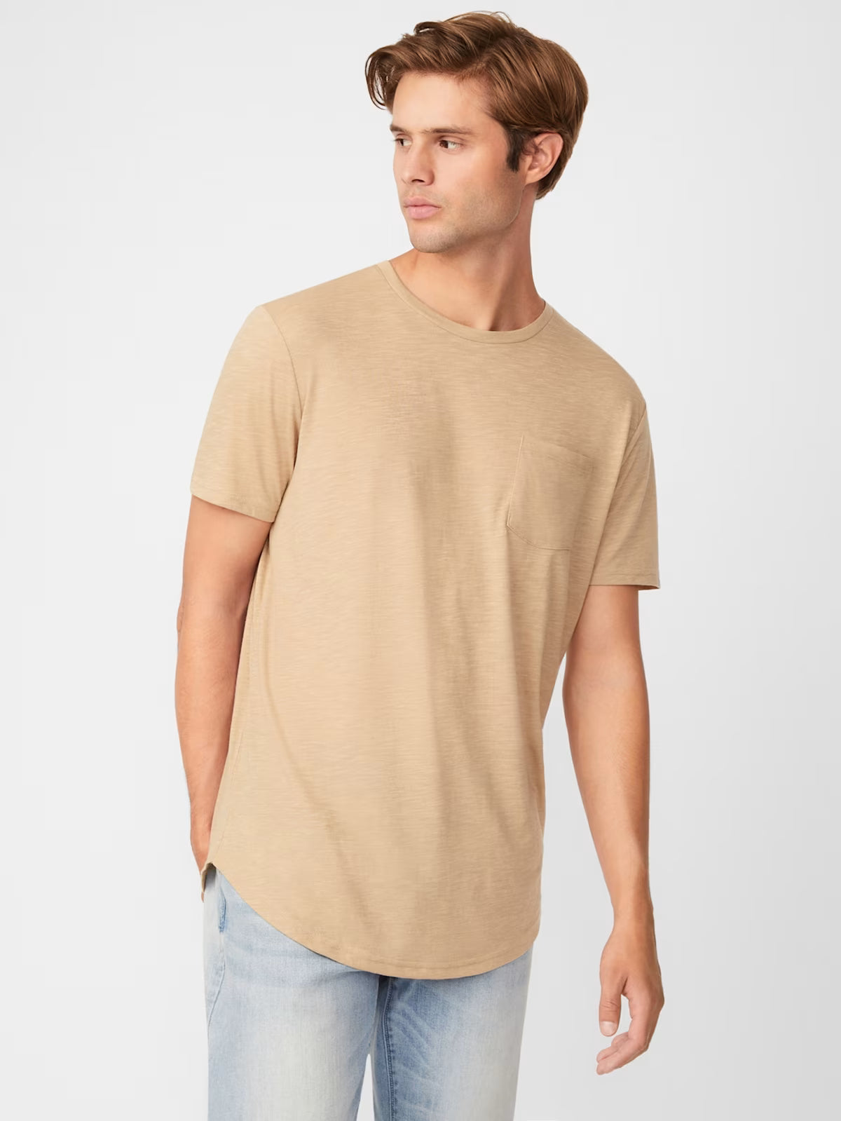 GUESS MENS' Vantor Longline Tee/