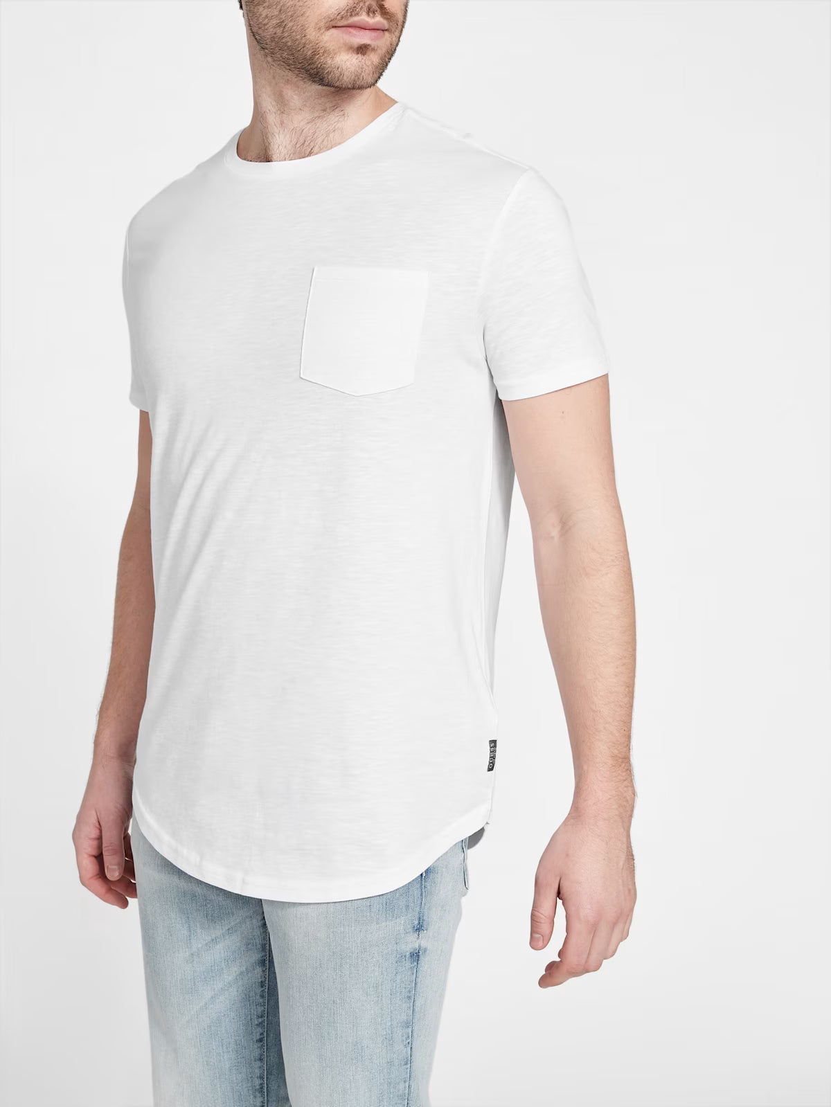 GUESS MENS' Vantor Longline Tee/