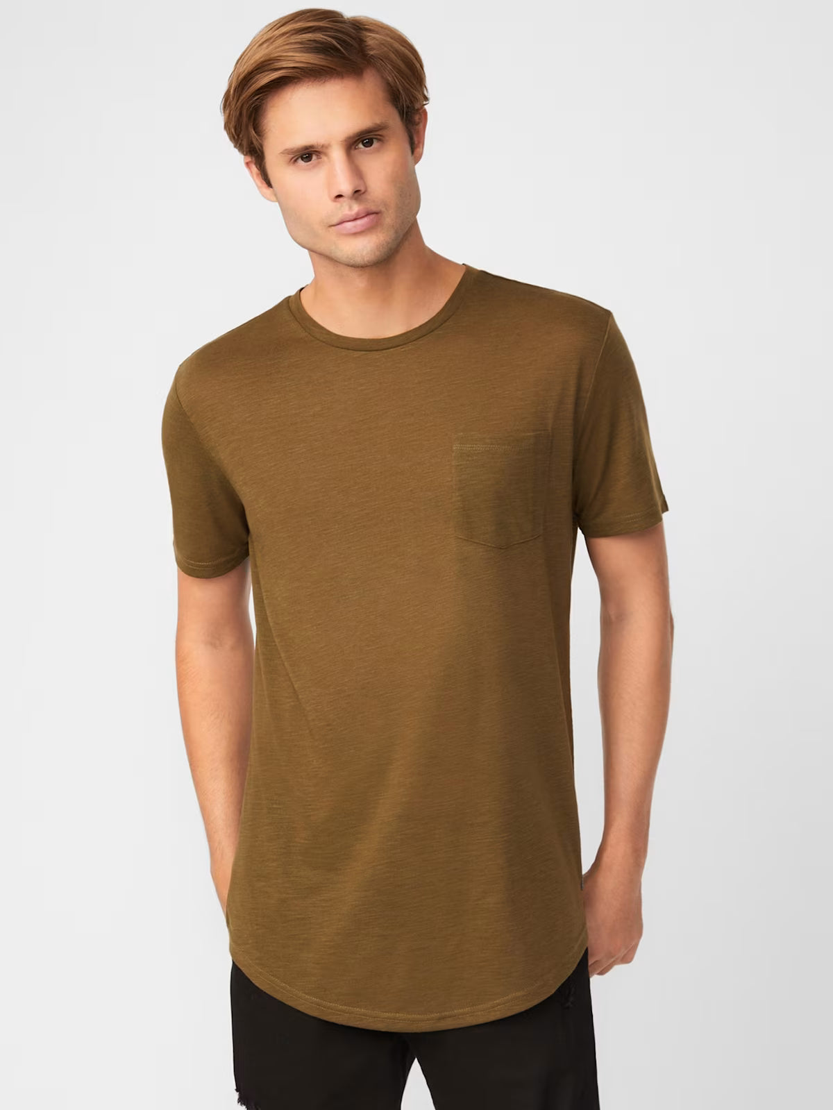 GUESS MENS' Vantor Longline Tee/