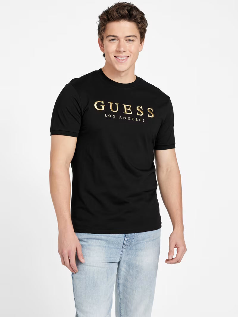 GUESS MENS' Birk Logo Tee