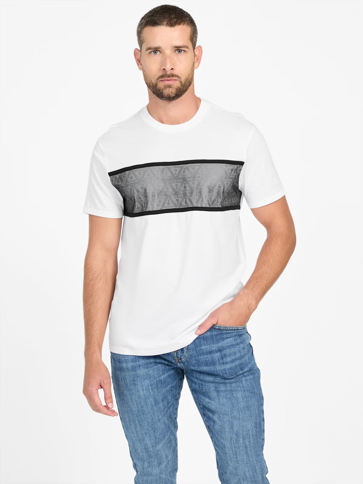 GUESS MENS' Eco Mardan Crewneck Tee