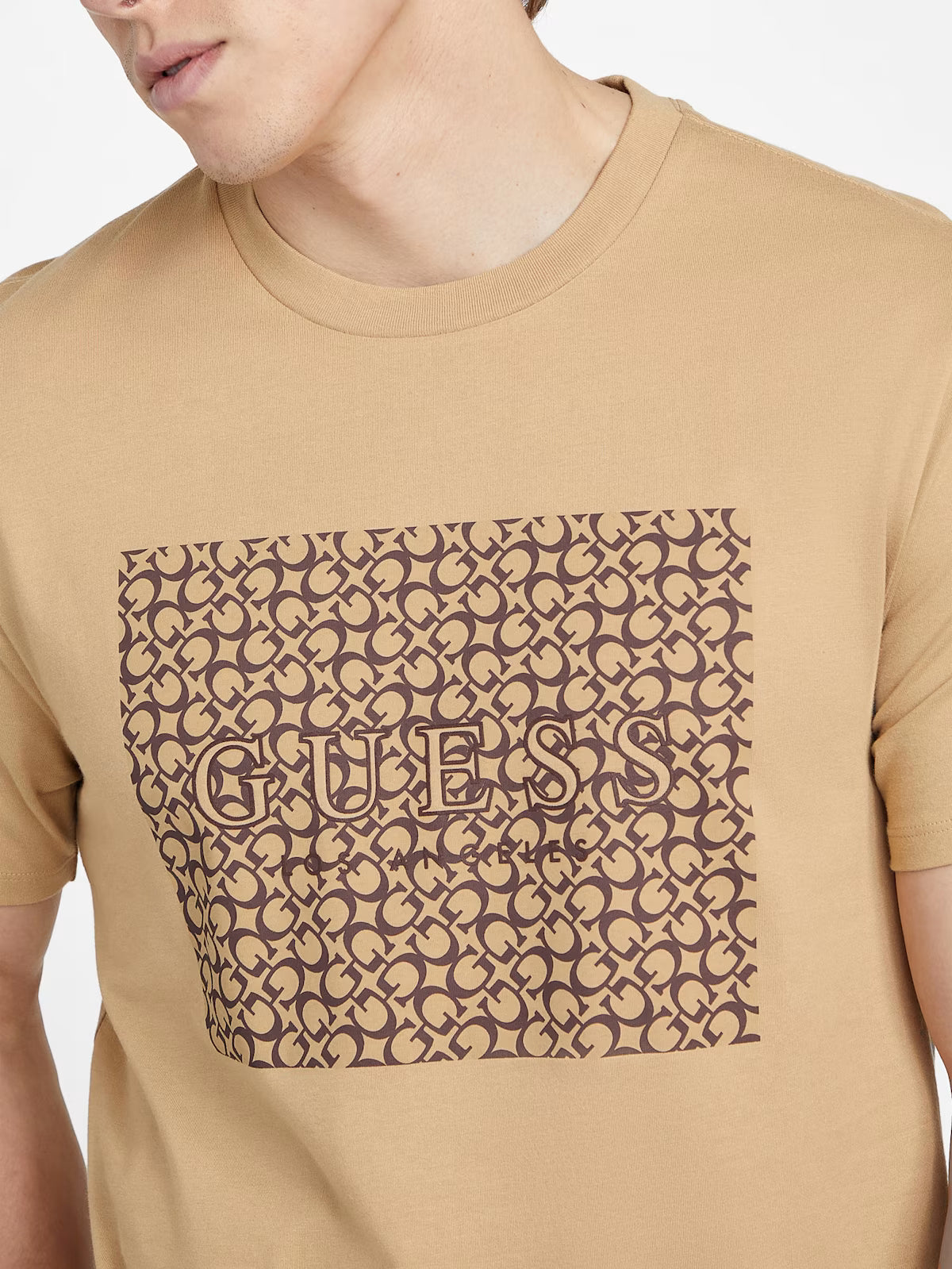 Guess Mens' Ronnie Logo Crewneck