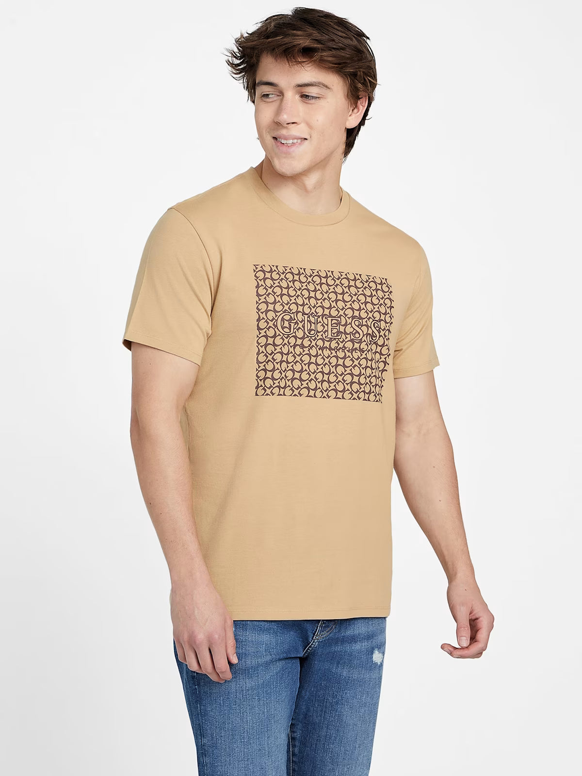 Guess Mens' Ronnie Logo Crewneck