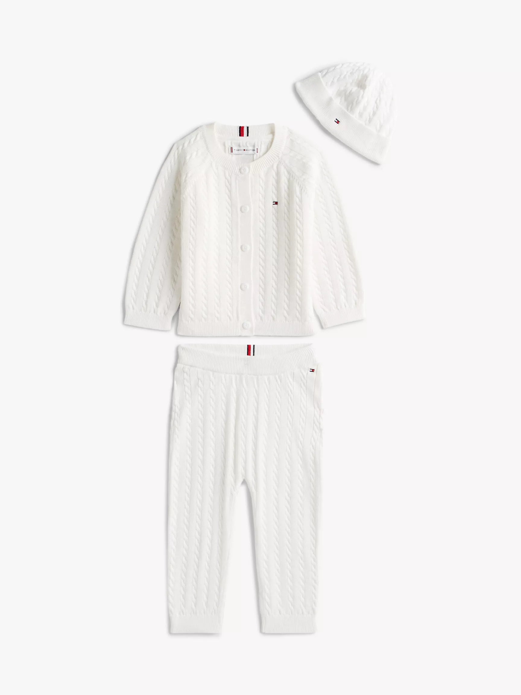 Baby Tommy Cable Knit Sweater and Pant Set