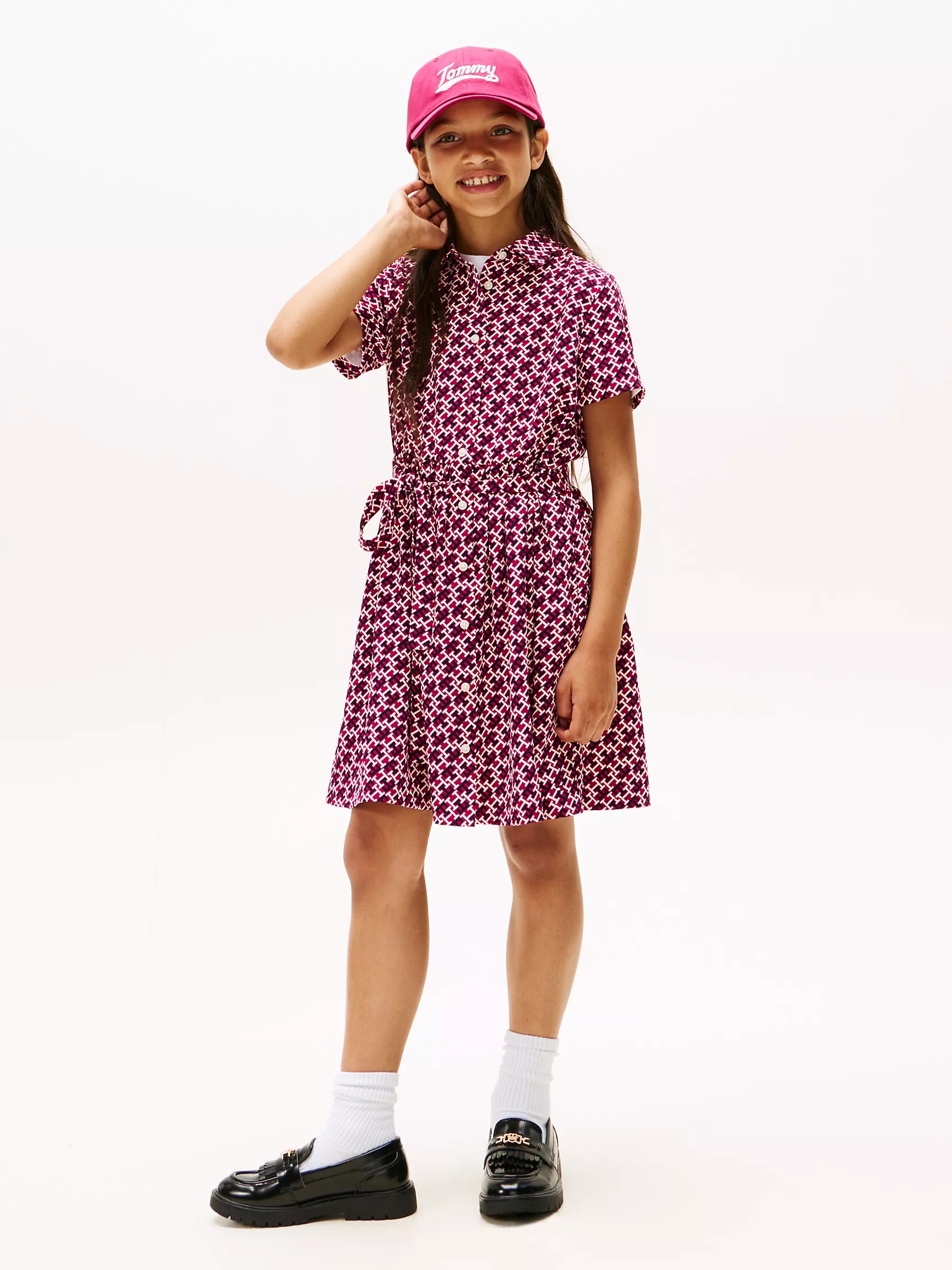 Tommy GIRL TH Monogram Shirtdress