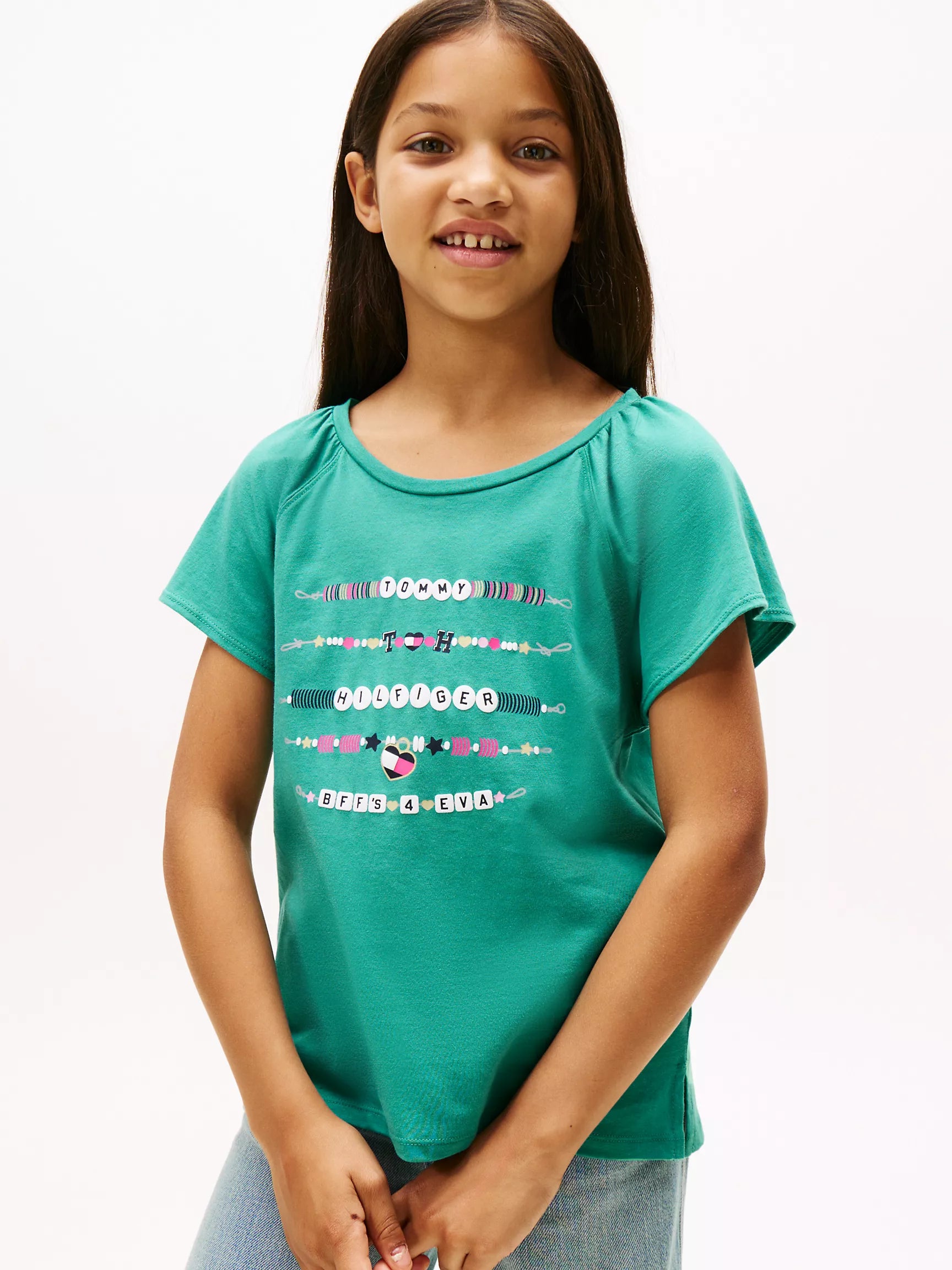 Girls' Tommy Friendship Logo T-shirt/