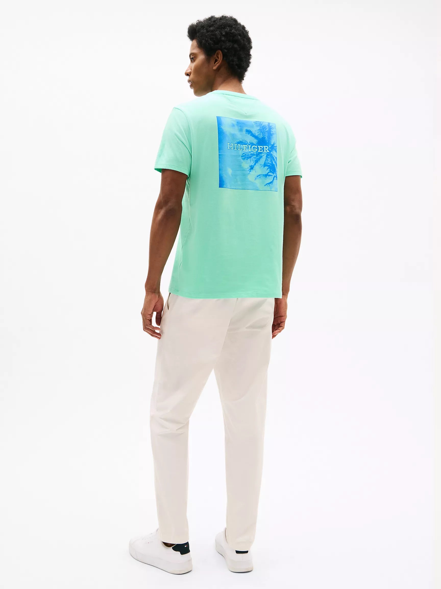 Tommy Mens' Island Graphic T-Shirt/ Miami Aqua