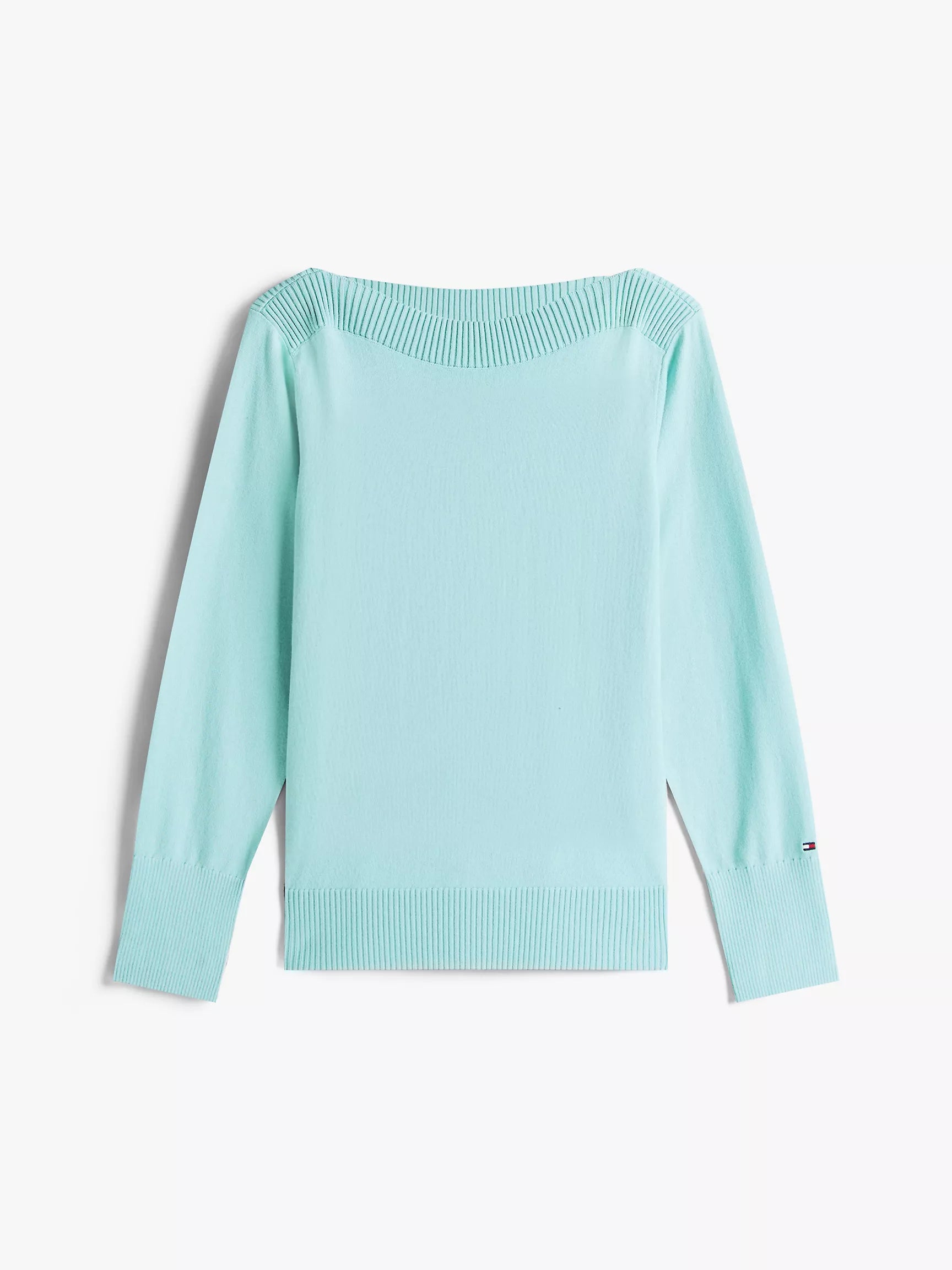 TOMMY WOMENS' Boatneck Sweater/Crystal Lake