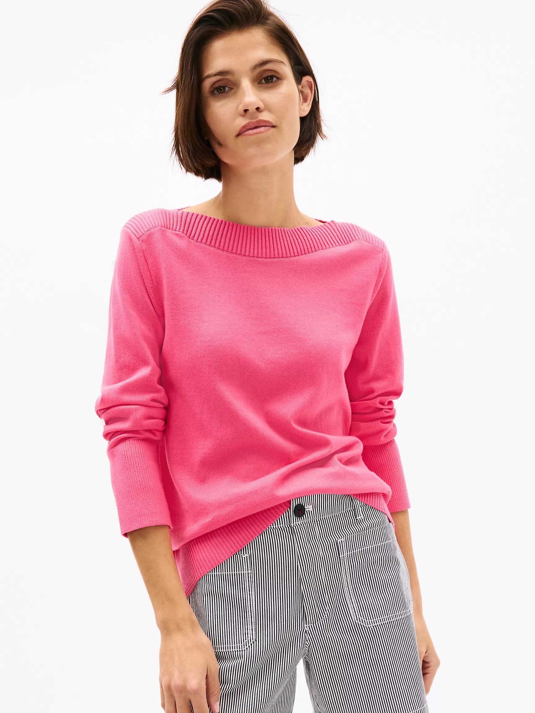 Tommy Womens' Boatneck Sweater