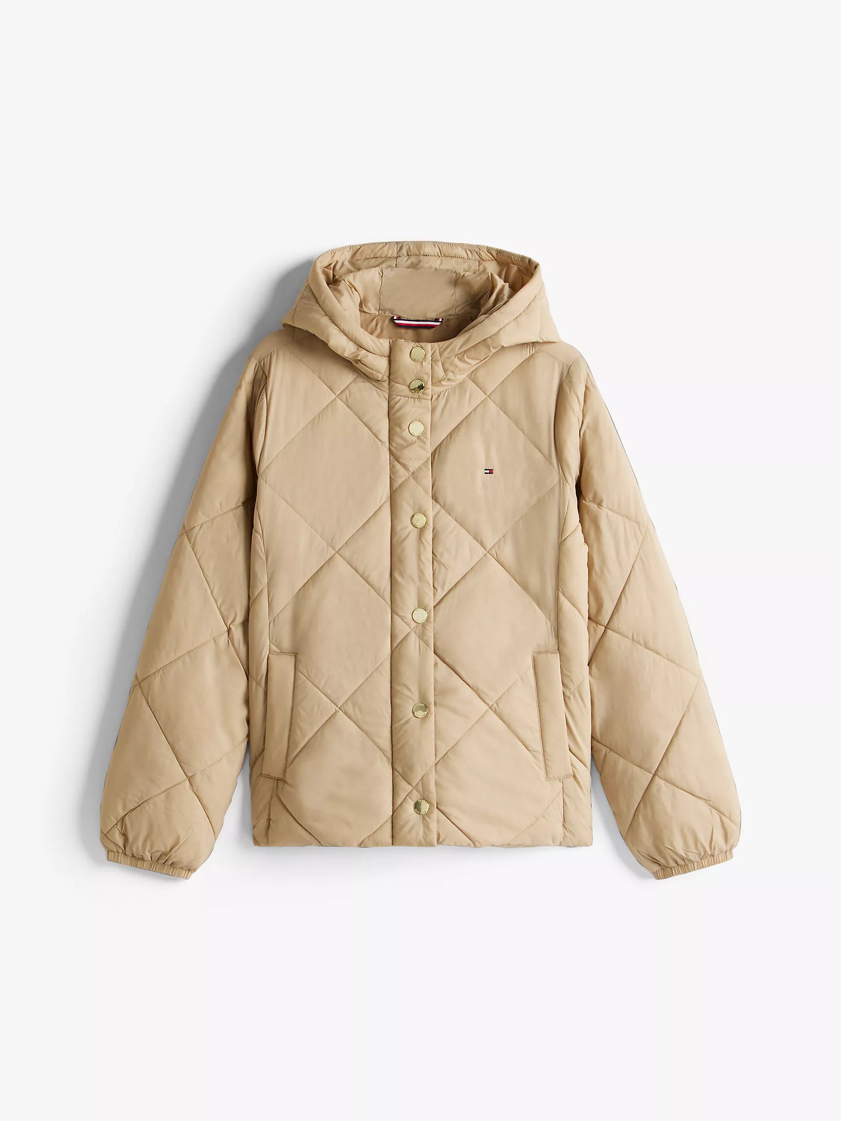 Tommy WOMENS' Hooded Padded Quilted Jacket