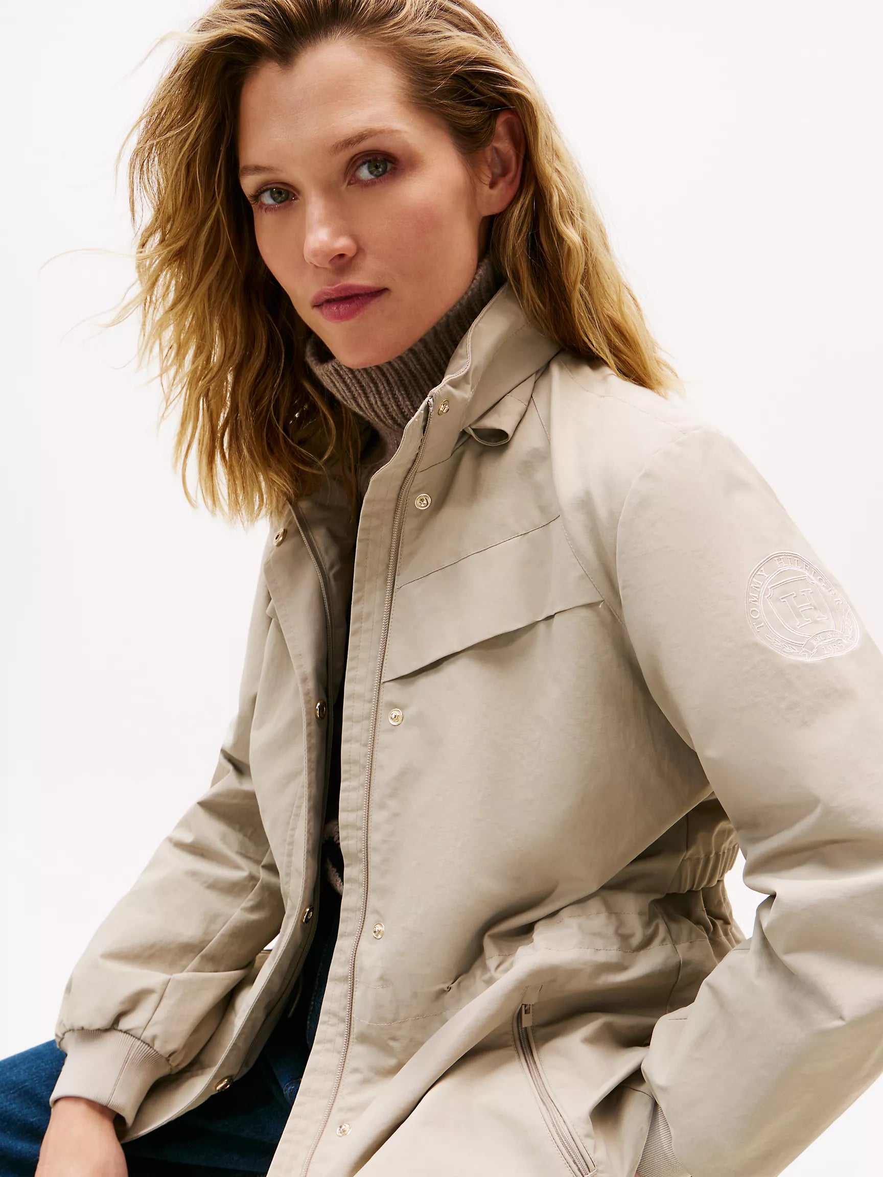 Tommy Womens' Yacht Jacket /Stone