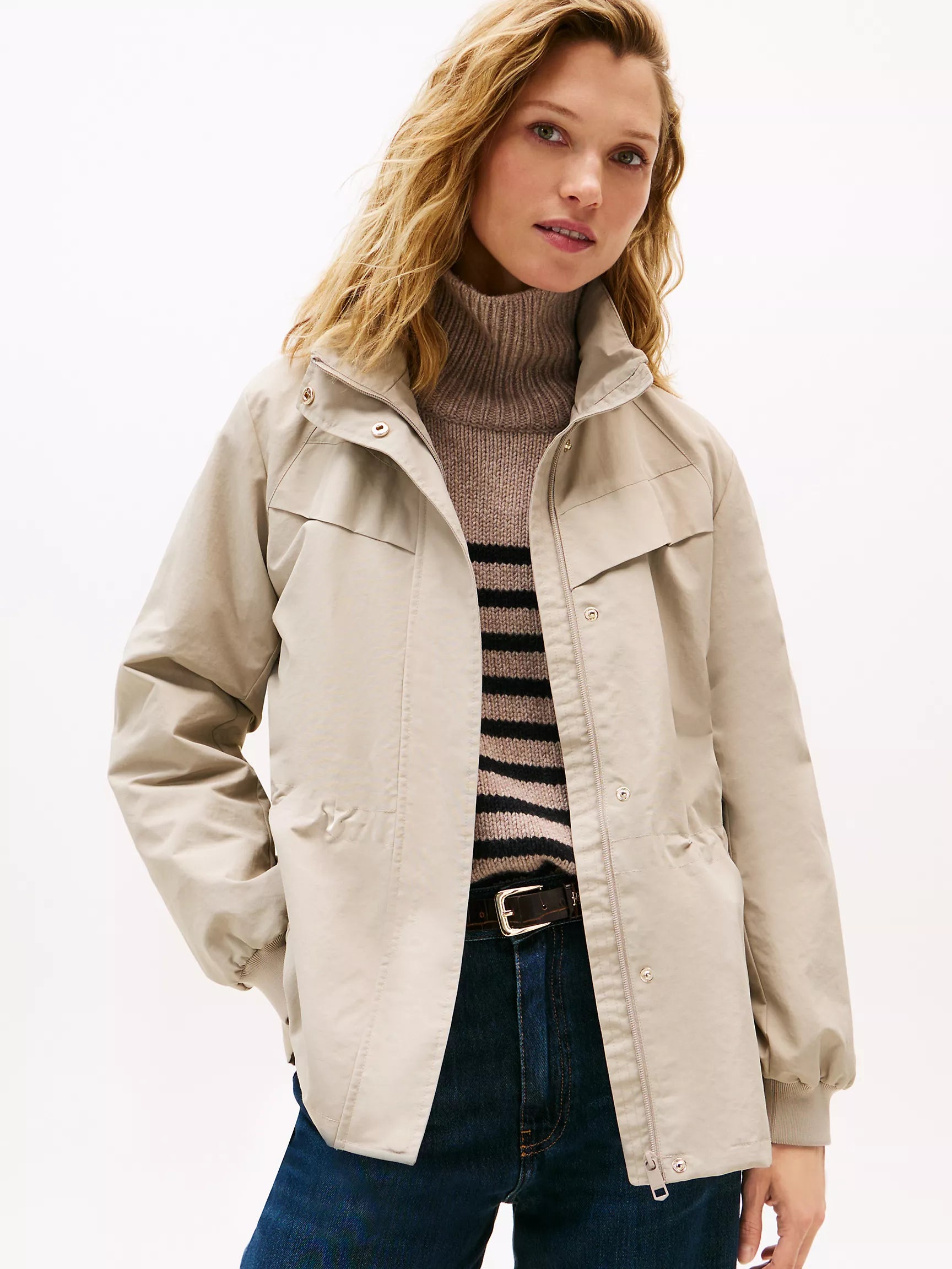 Tommy Womens' Yacht Jacket /Stone