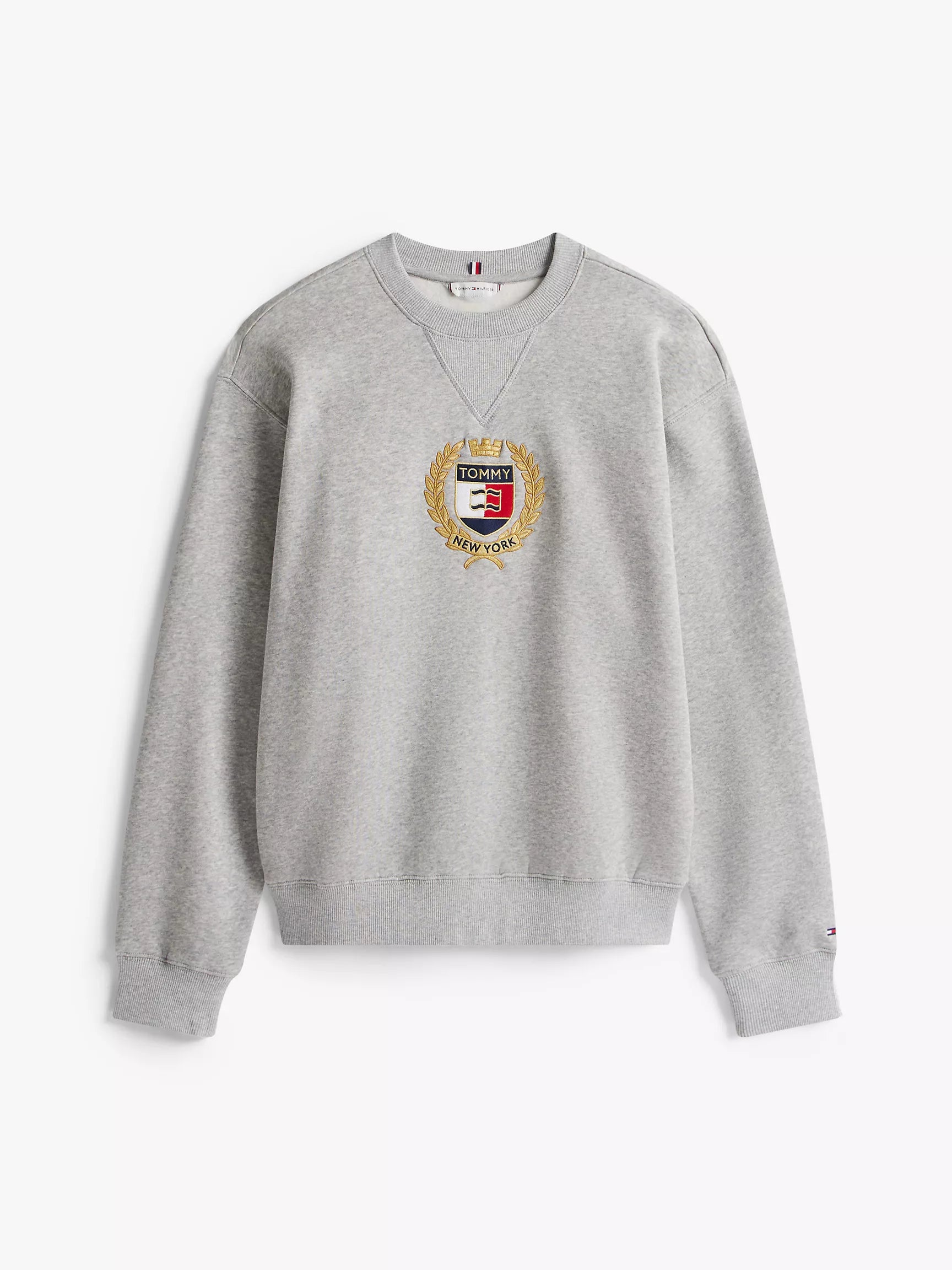 Womens' Tommy Crest Logo Fleece Sweatshirt