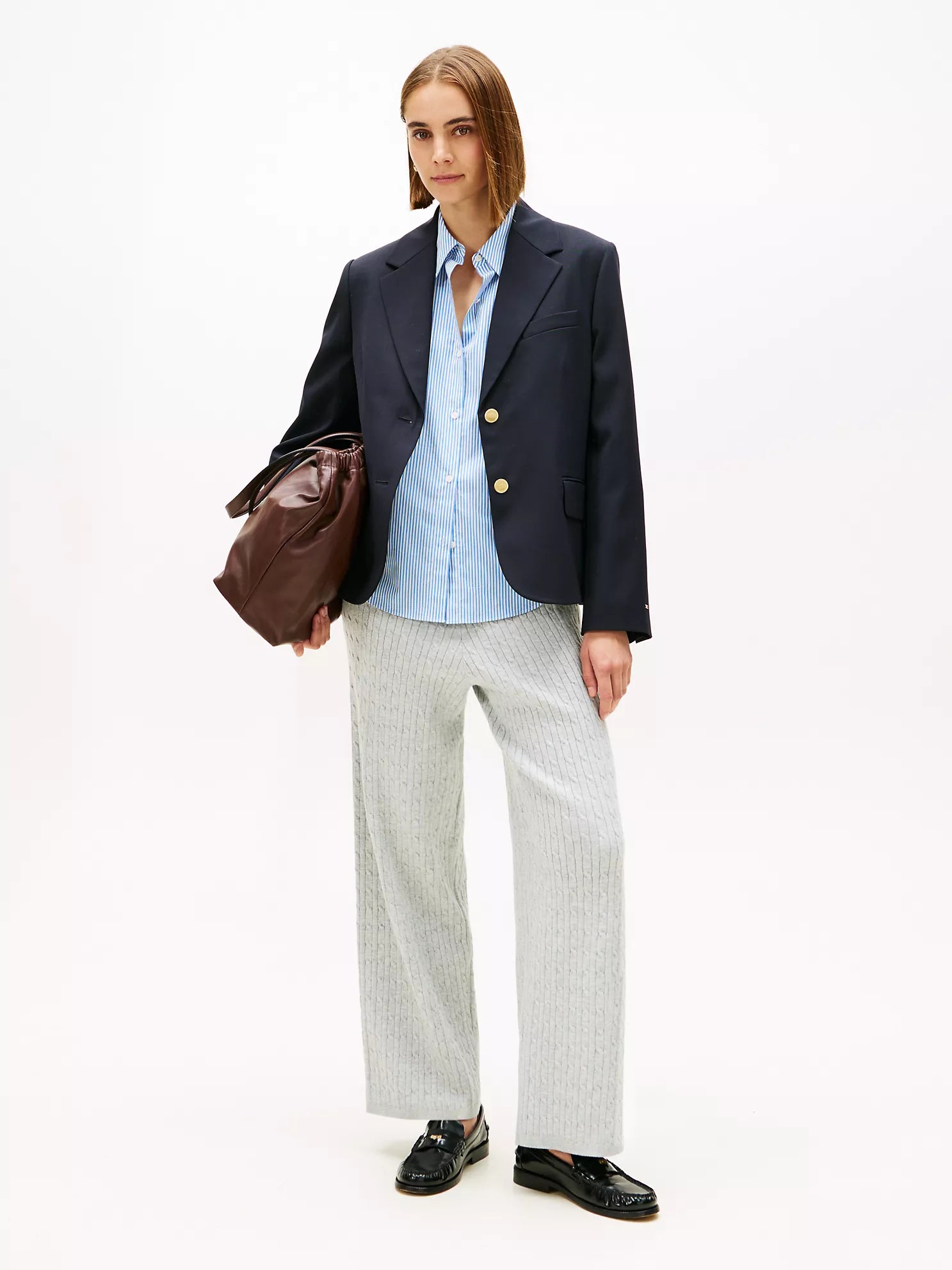 Womens' Tommy Cable Knit Sweater Pant