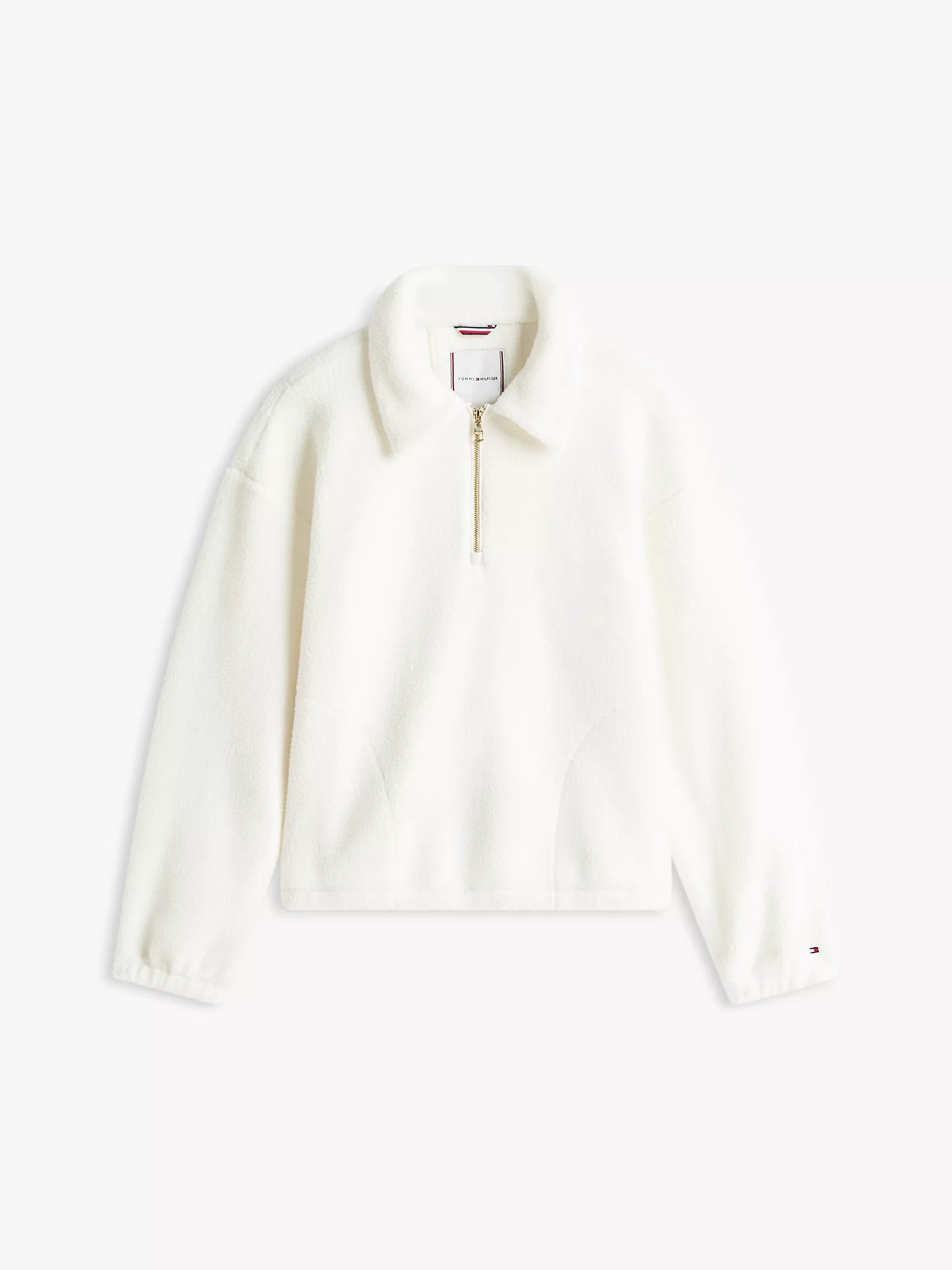 Womens' Tommy Teddy Fleece Quarter-Zip Sweatshirt