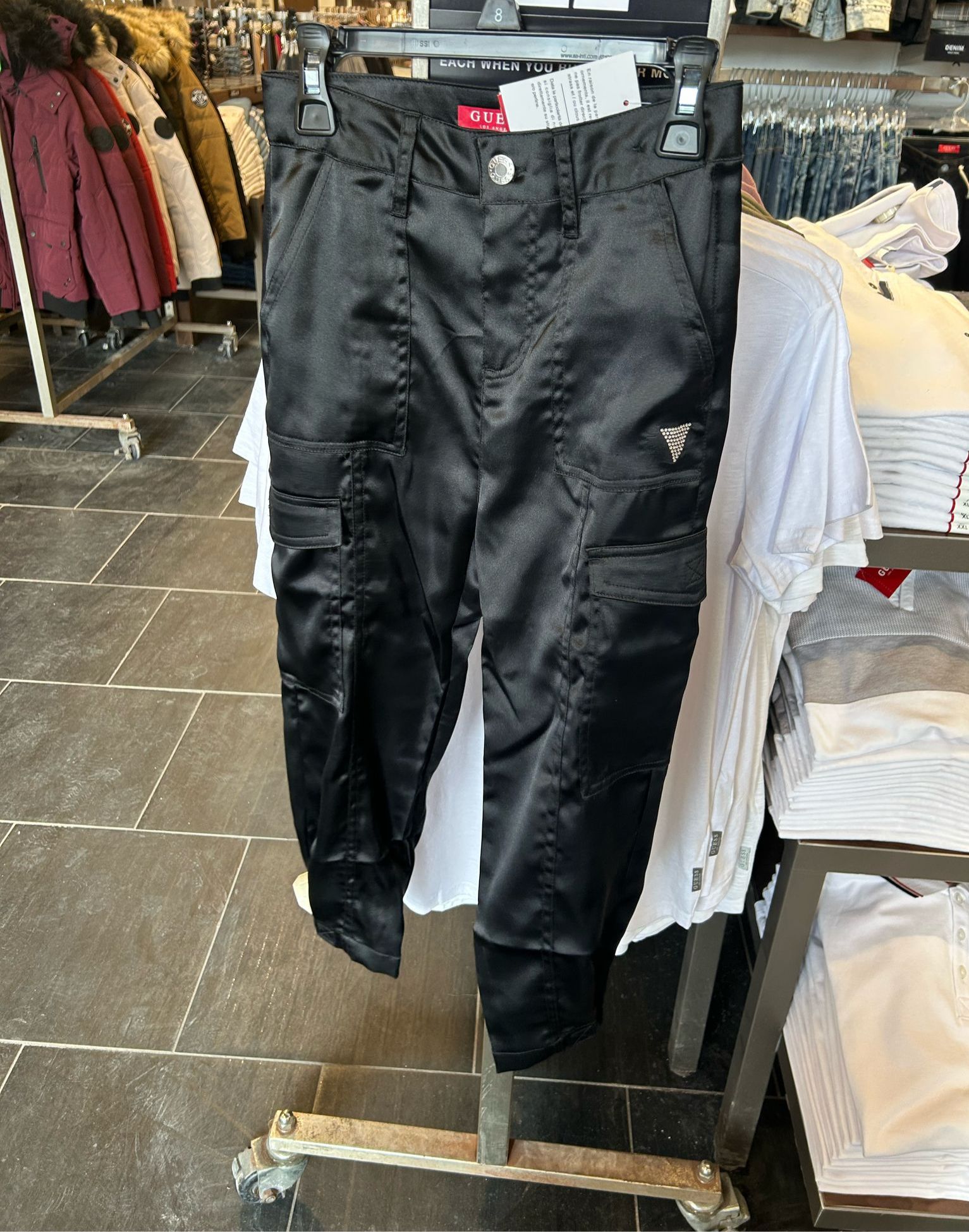 Guess Girls Carrie Cargo Pants black